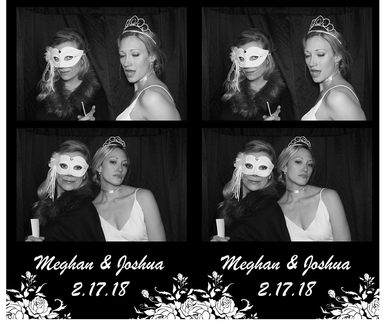 Black and White Photo Booth 
