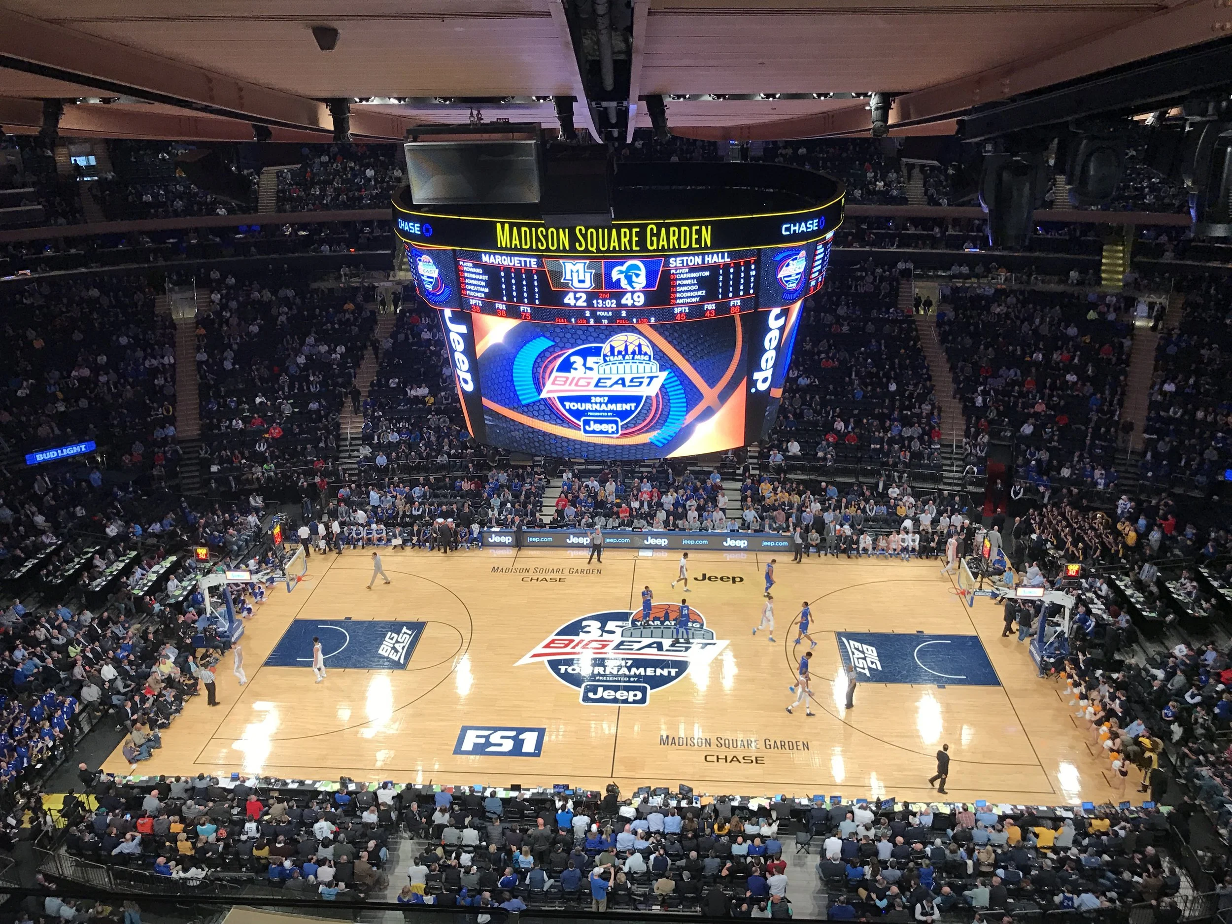 St. John's Opens Up Big East Tournament as #8 Seed vs. #9 Georgetown