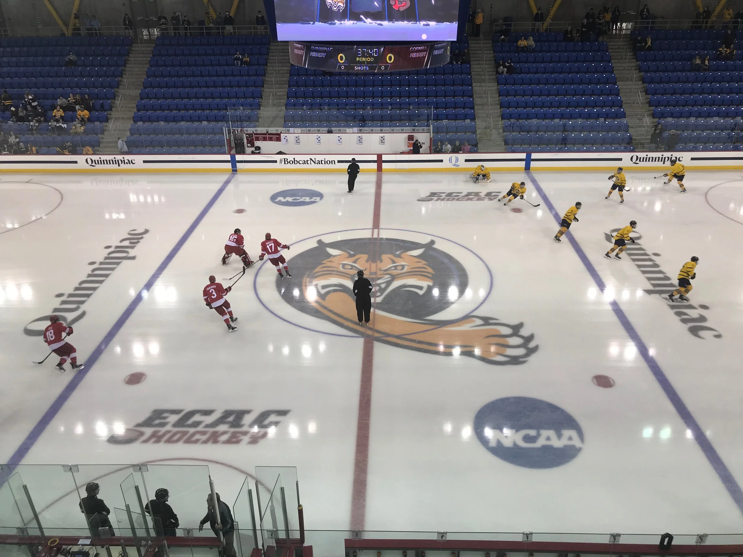I-95 Begins its Coverage of Quinnipiac Men's Hockey vs. Cornell