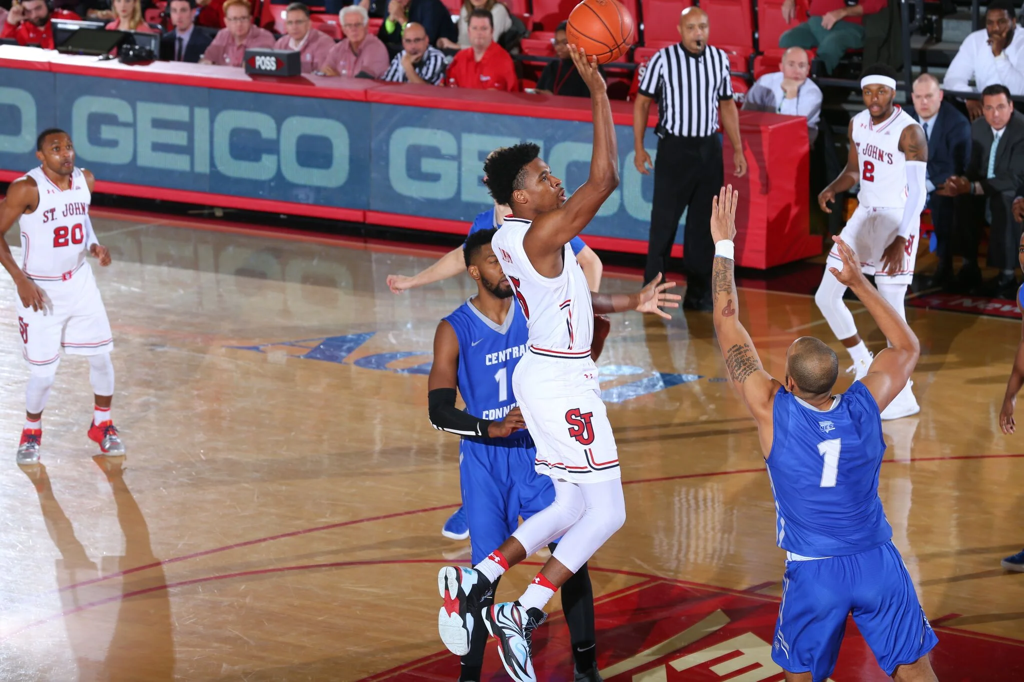 Justin Simon Easily Sends Red Storm to 2-0