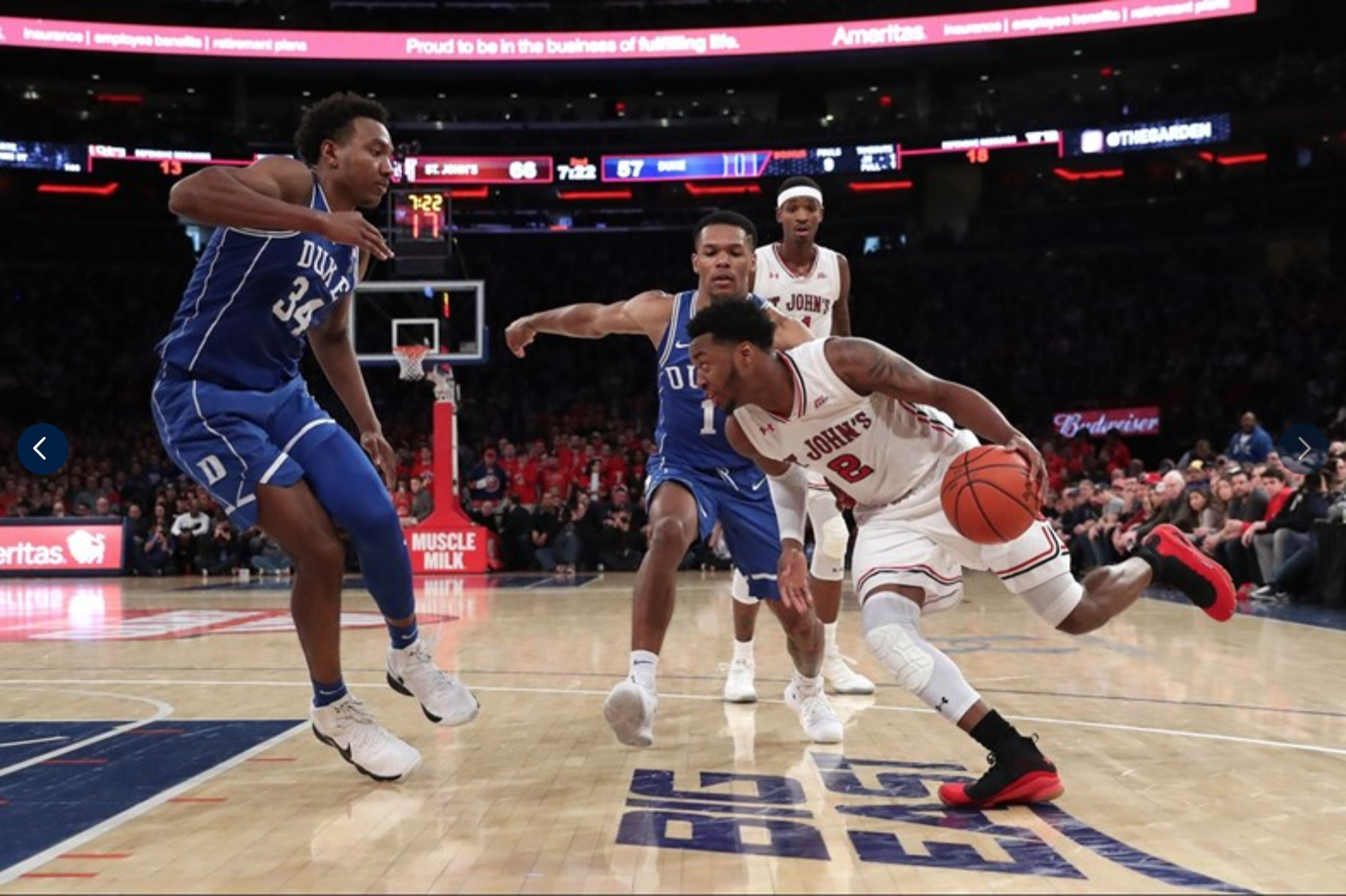 Quote Center: St. John's Postgame vs. No. 4/5 Duke