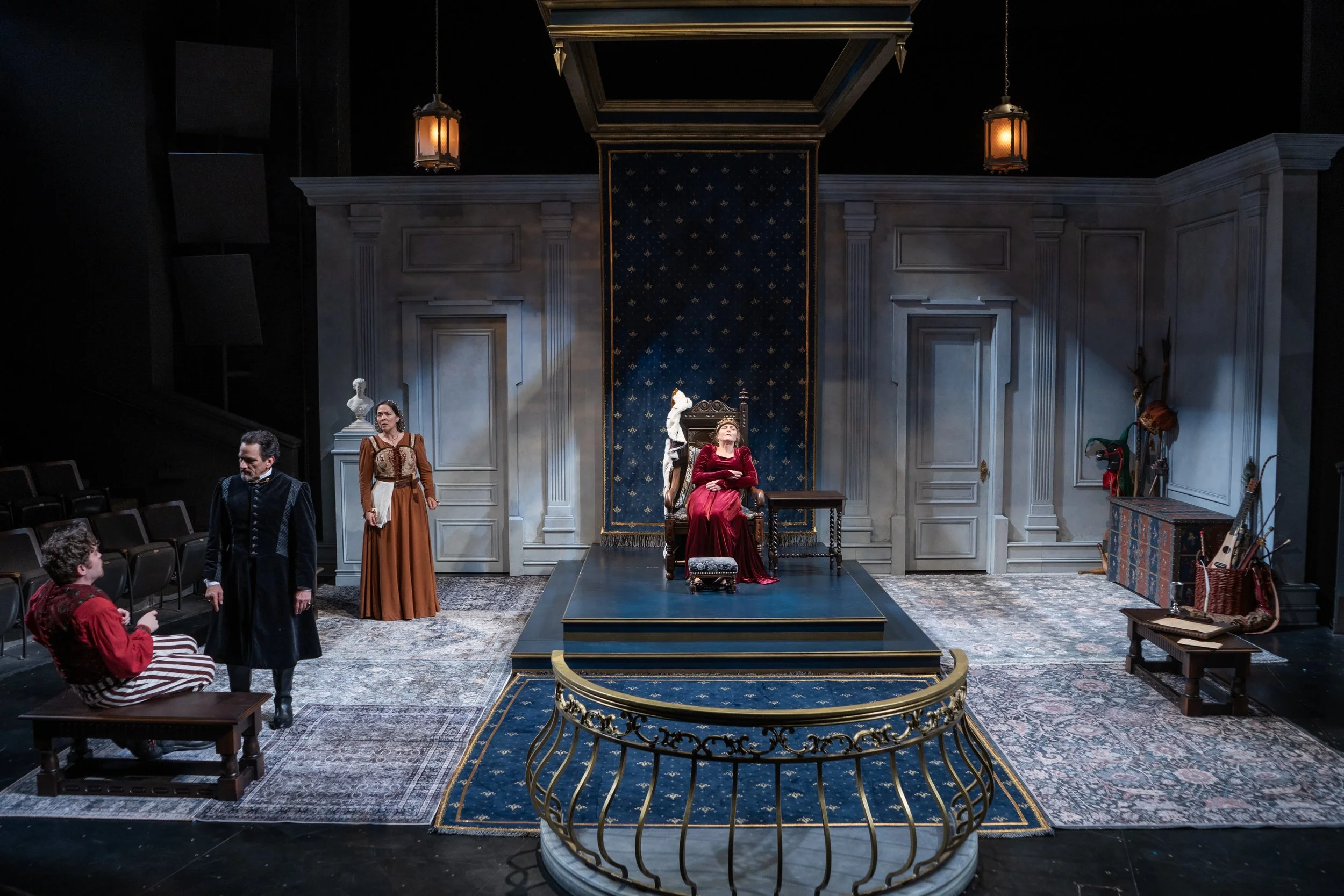 The Virgin Queen Entertains Her Fool by Michael Hollinger