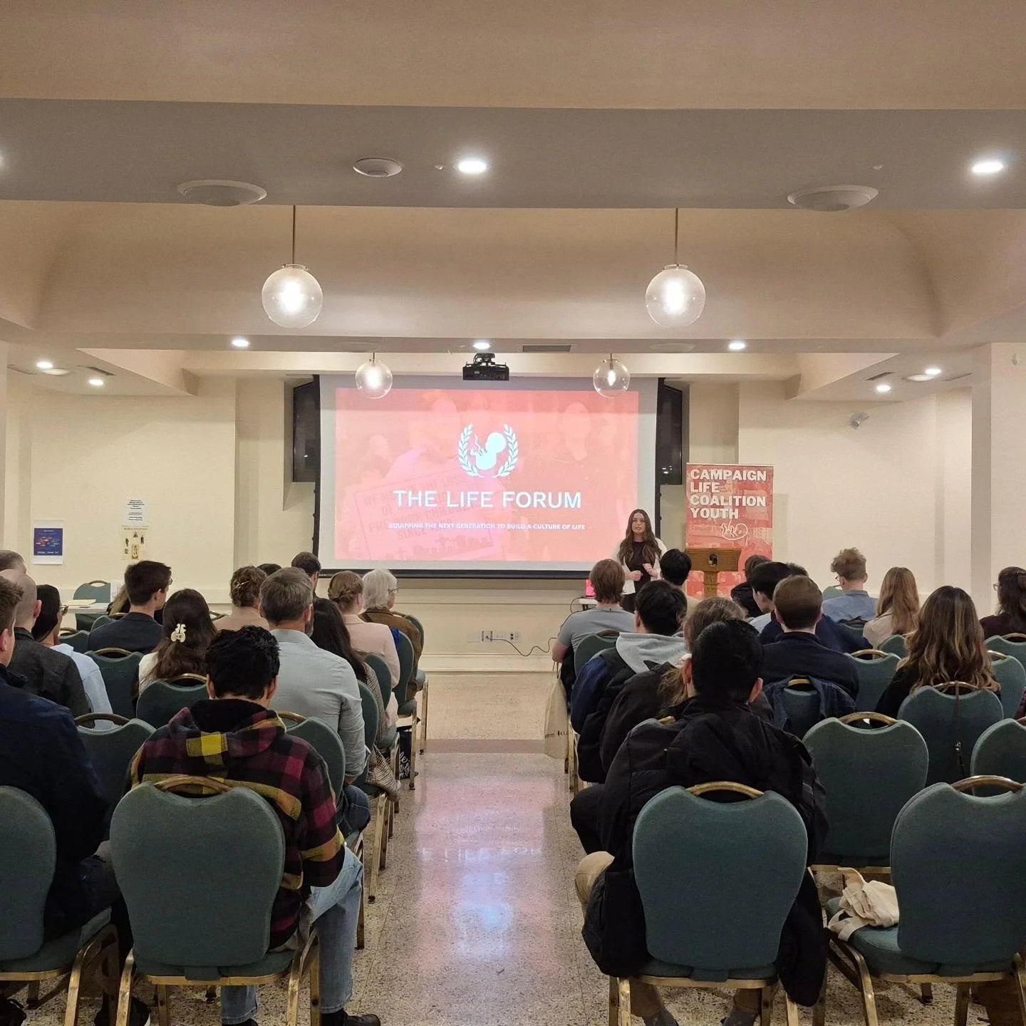 Think the pro-life movement is losing momentum? Think again!

We were grateful to have a booth at the inaugural Life Forum in Toronto, where nearly 60 pro-life advocates gathered for an evening of learning and connection.

Meaningful conversations we