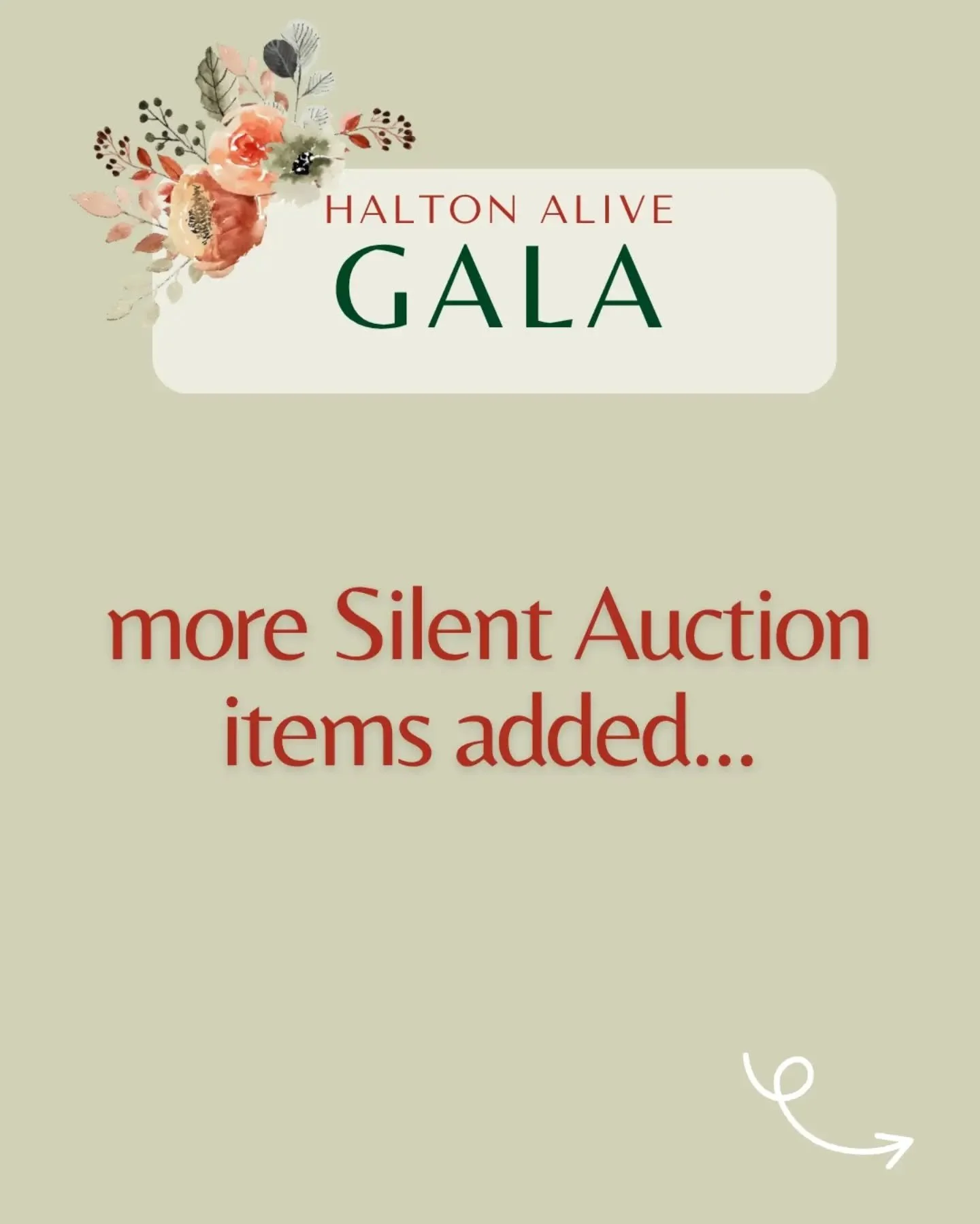 🎉 More items have been added to our Silent Auction!

Head over to GalaBid to explore the latest additions and place your bids before it&rsquo;s too late!

⏰ Bidding closes Friday, October 30 at 9 PM!

Every bid helps support Halton Alive&rsquo;s lif