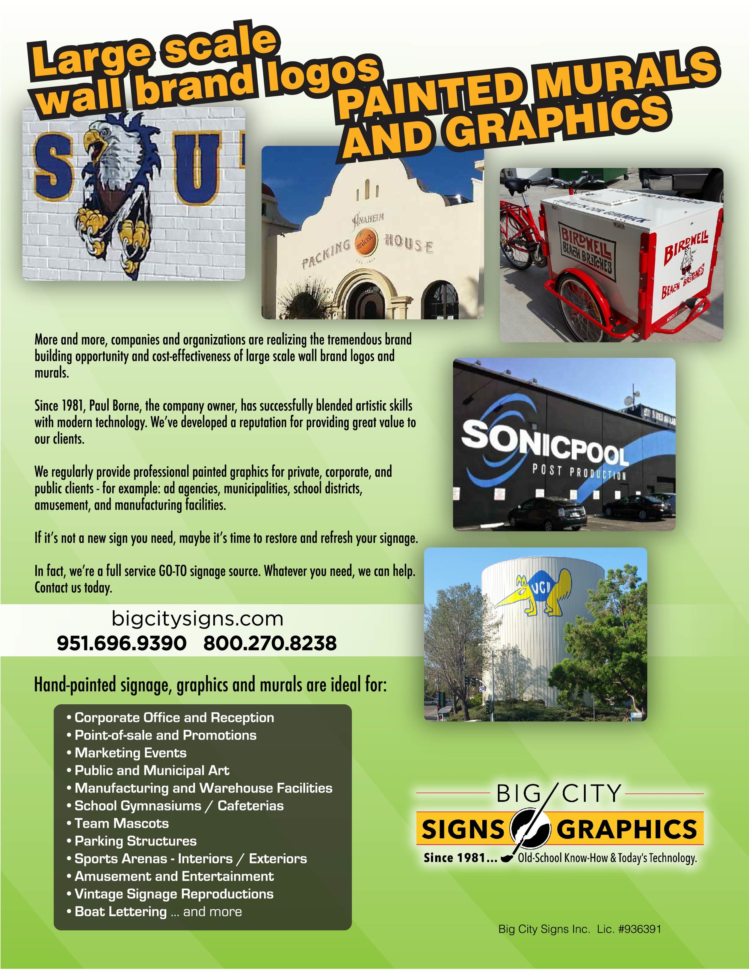 Our painted graphics brochure