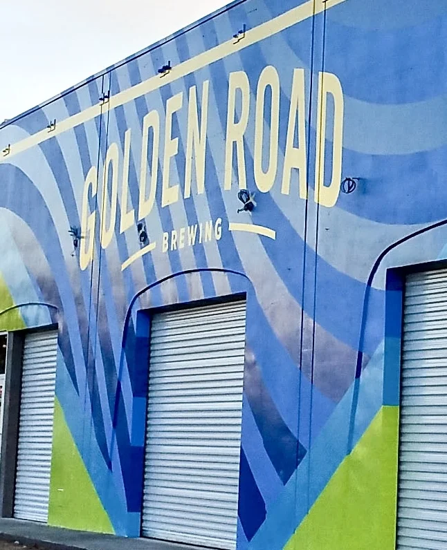 Was that a drone over Golden Road Brewing in Anaheim…?!