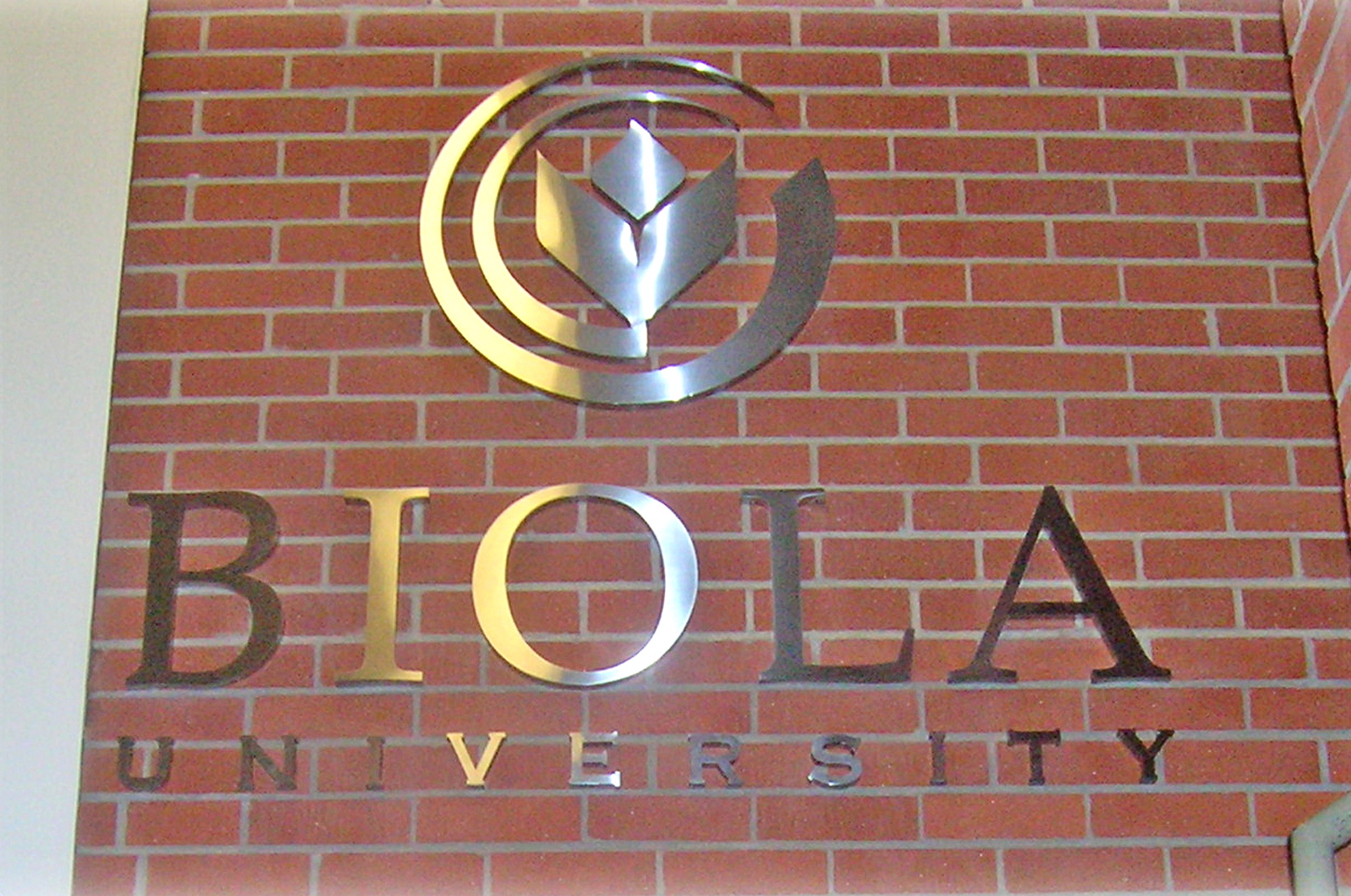 Biola University administration office dimensional logo