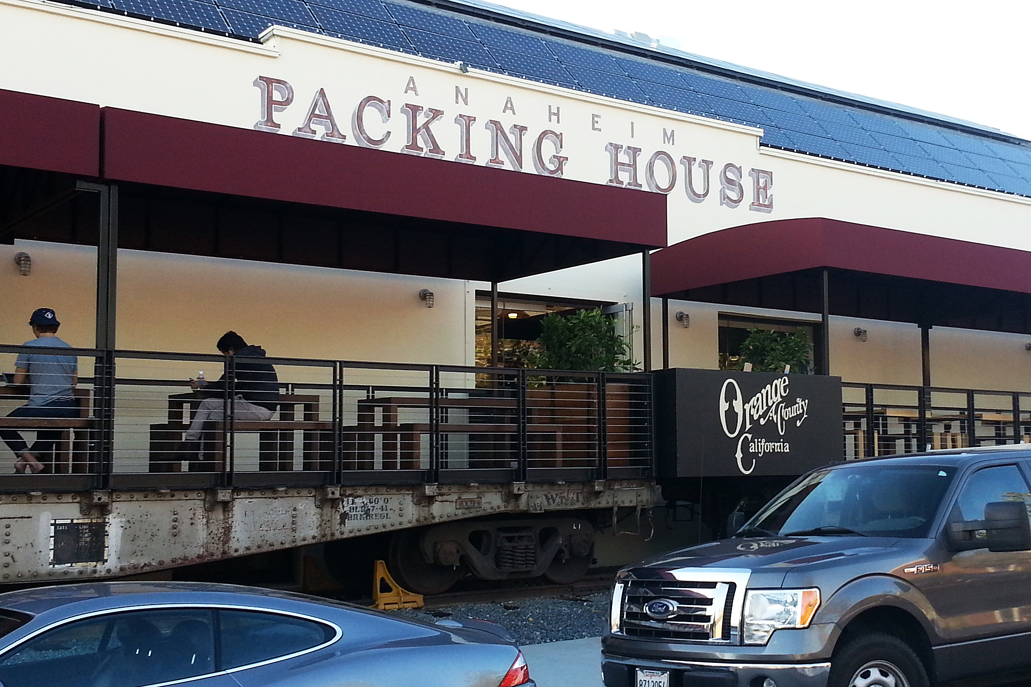 Anaheim Packing House hand painted graphics