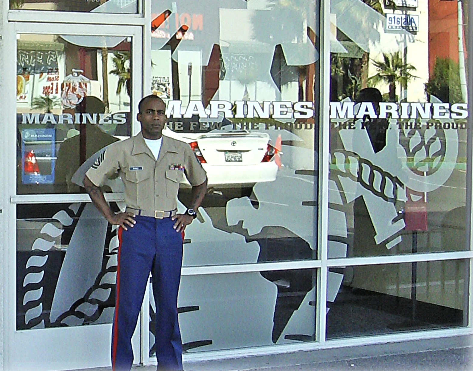 Marine Corps Recruiting Center -- prototype interior signage by Big City Signs