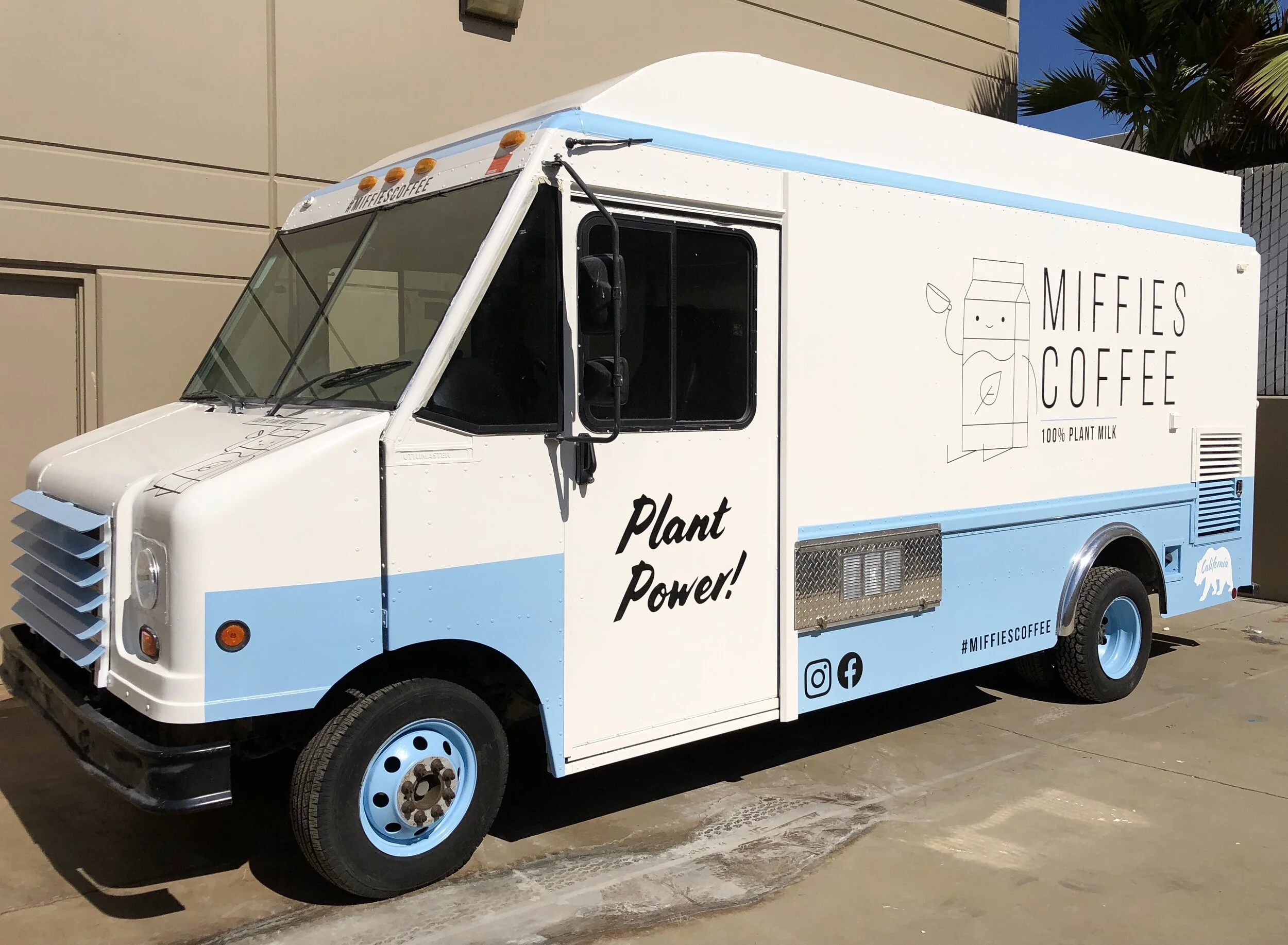 Miffies Coffee Truck - recent project with paint and graphics and more