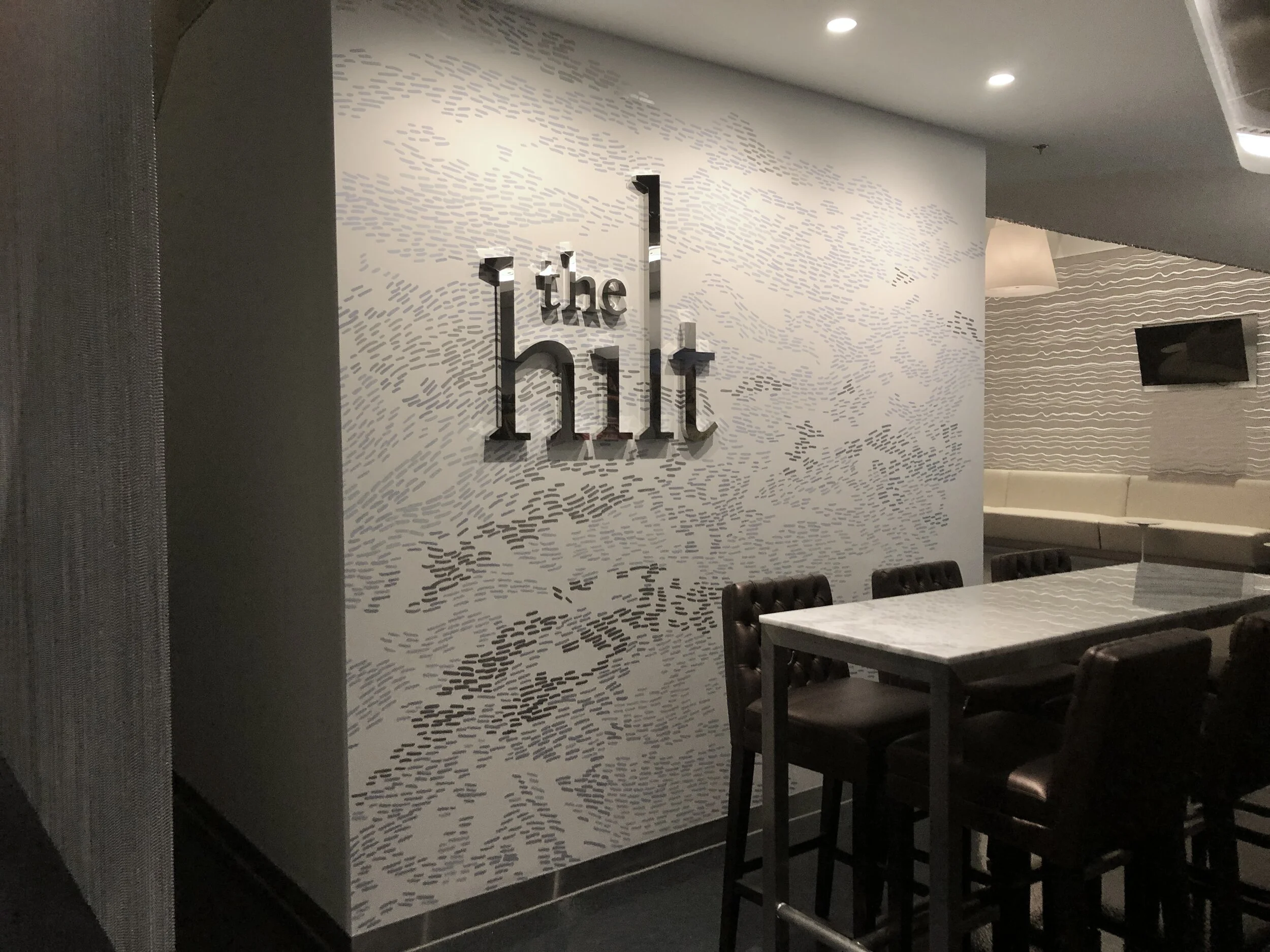 SERIES - SOFI STADIUM HAND PAINTED MURALS - THE HILT WINE BAR