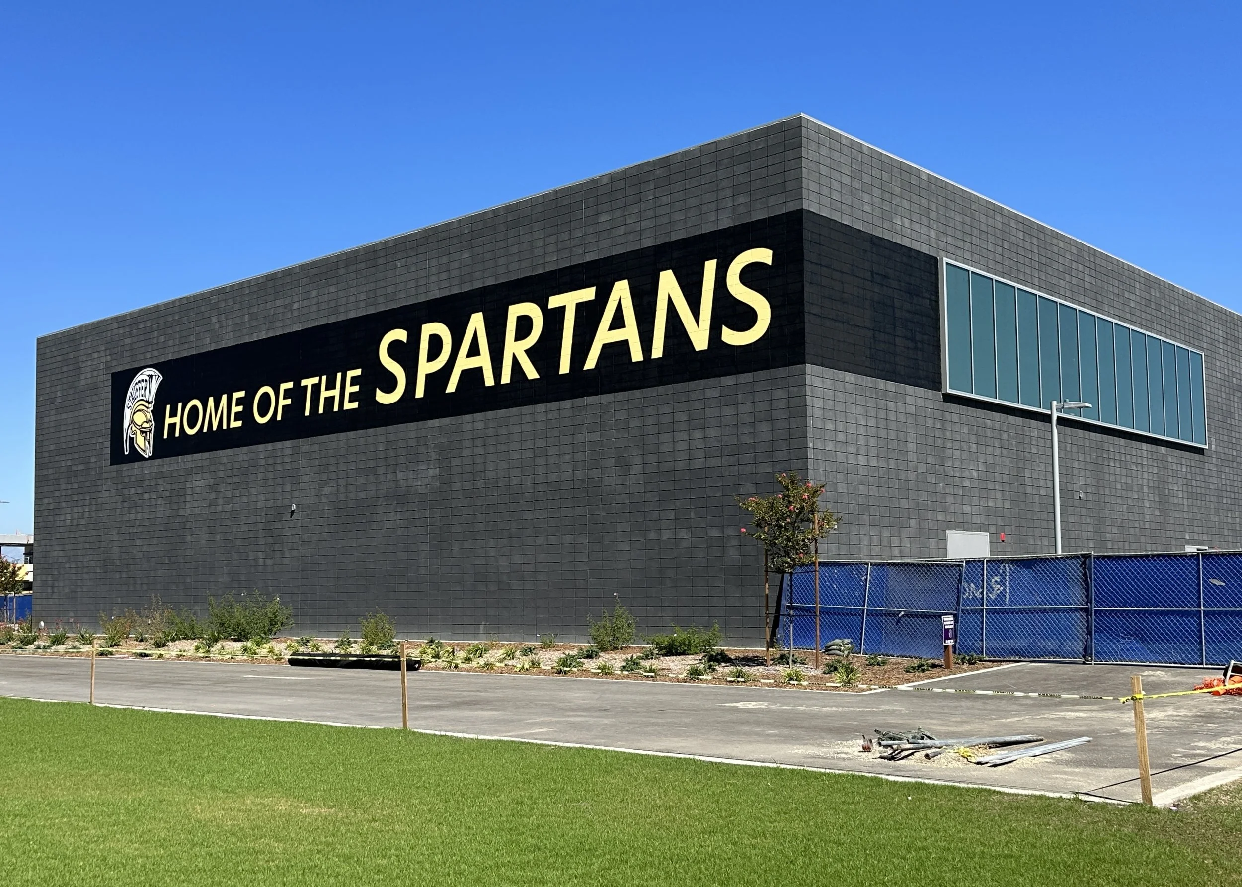 Recent work - 85ft x 10ft school mural - Stauffer Middle School, Downey CA