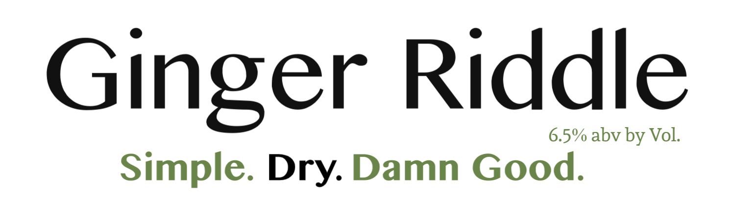 Ginger Riddle — Dry Humor Cider Co.
