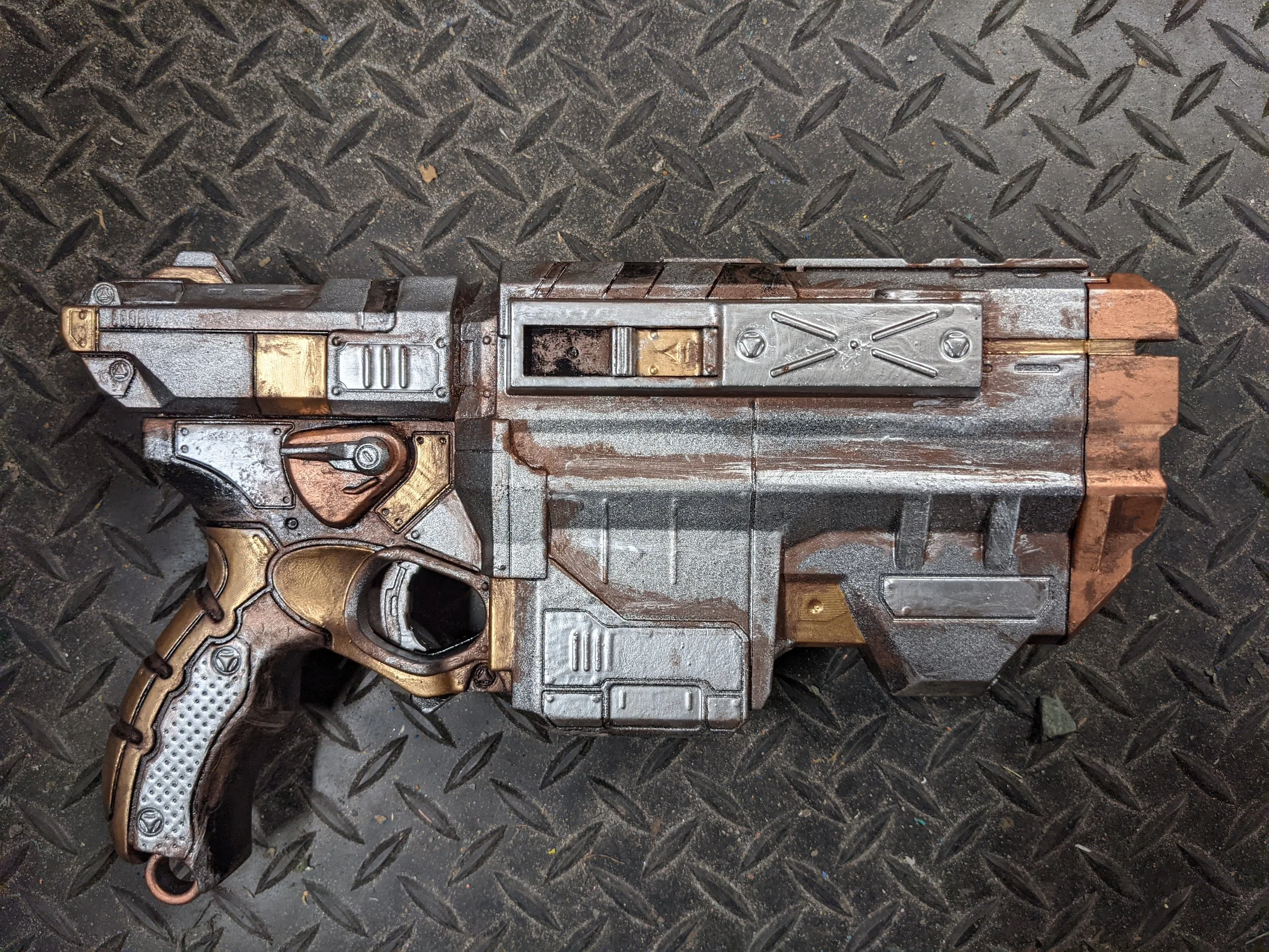 NERF Vortex Vigilon – Blaster A 5 Dischi Con Caricatore Integrato E Tecnologia XLR A Lungo Raggio