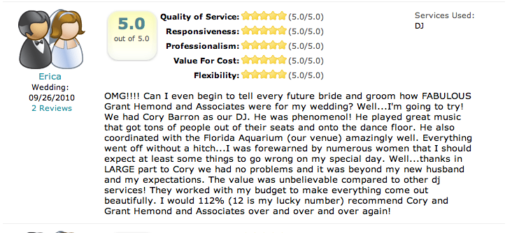 Weddingwire Grundei review.png