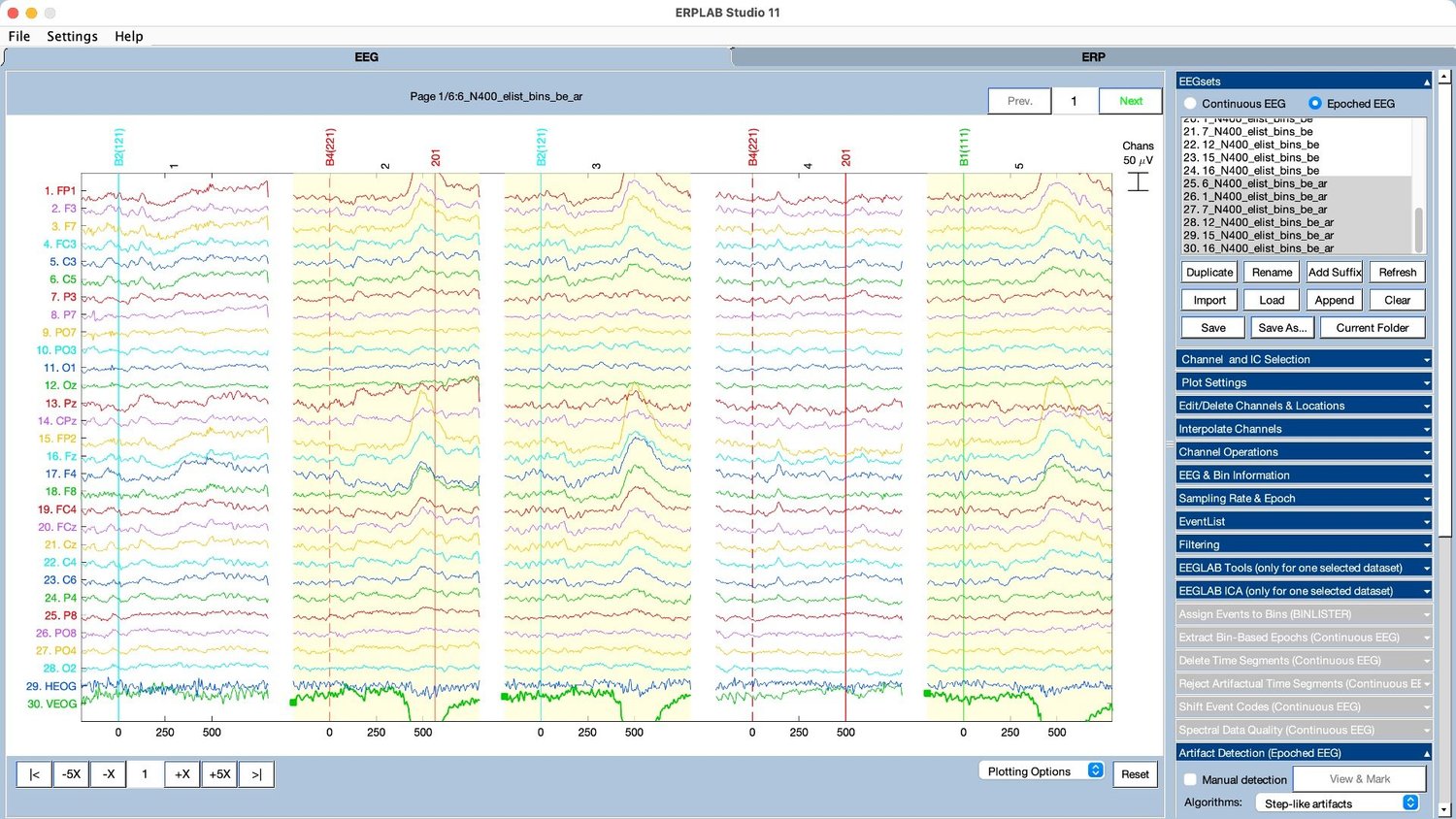 Erlab Software New software package: ERPLAB Studio — ERP Info