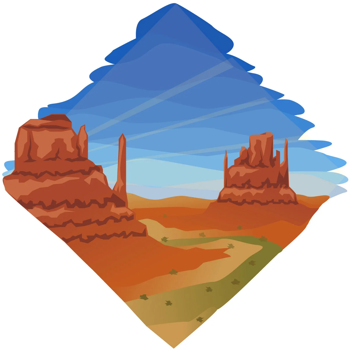Monument Valley Icon