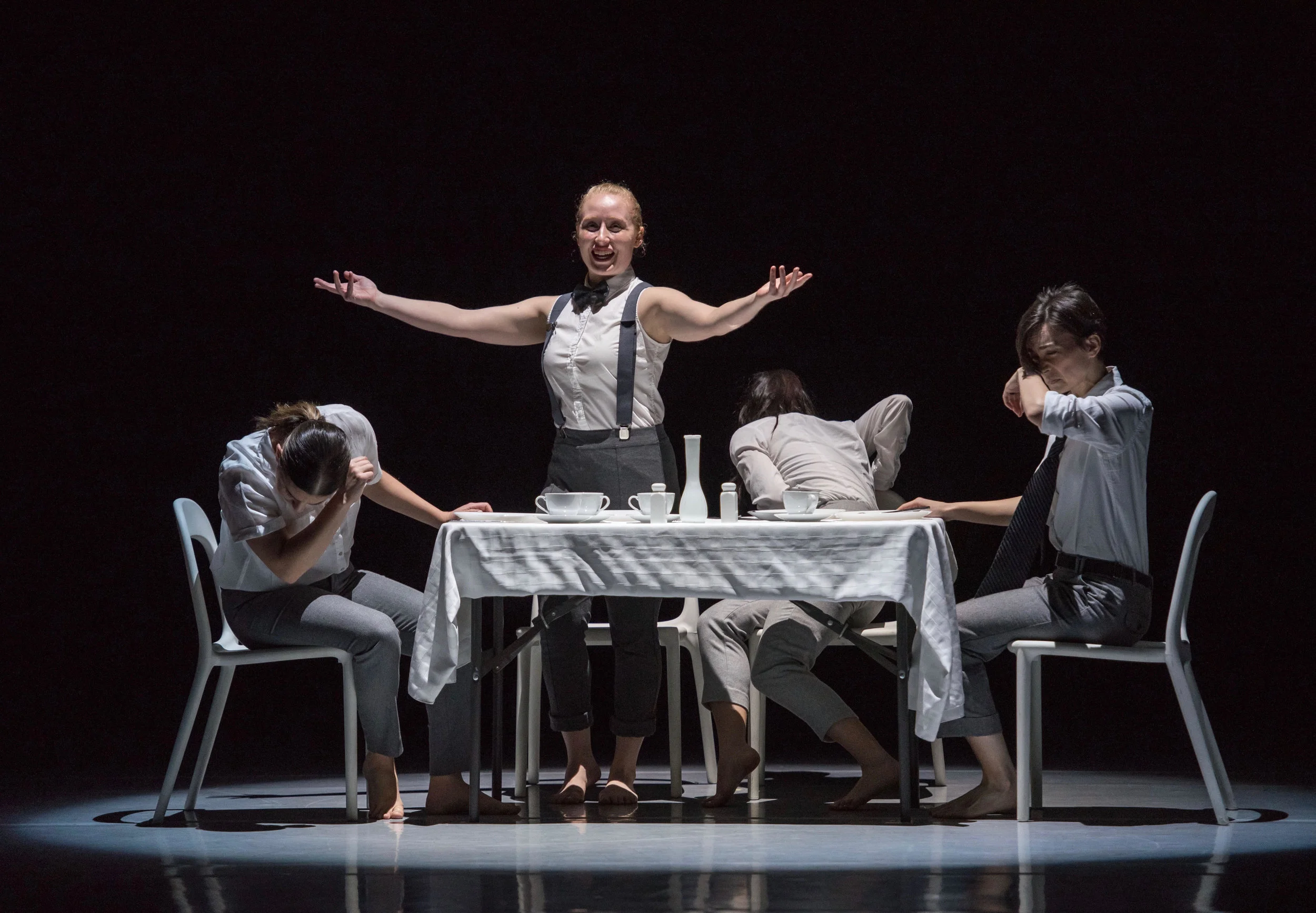 Semi-permanent . Performed by The Stone Dance Collective and presented at CHOP SHOP: Bodies of Work 2019. Photo by Rex Tranter.