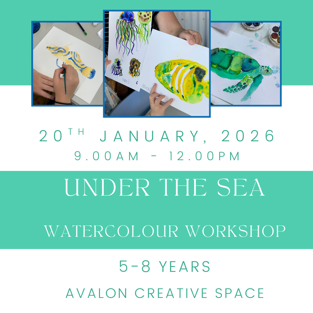 Workshop: 5 - 8 Years - Watercolour Under the Sea