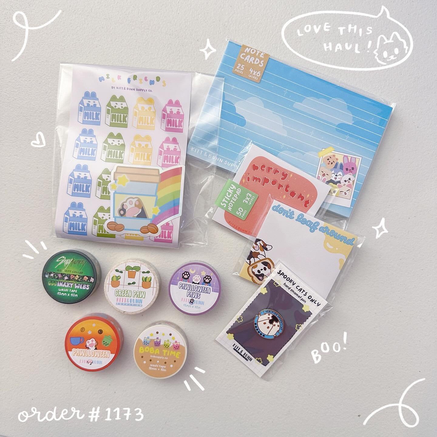 In lieu of a pack with me reel I just wanted to share some lil&rsquo;hauls I had the honor of packing last week 🥹💖✨

There were so many fun combinations I wish I had time to take photos of them all!

P.S. thank you for all the sweet notes &amp; mak