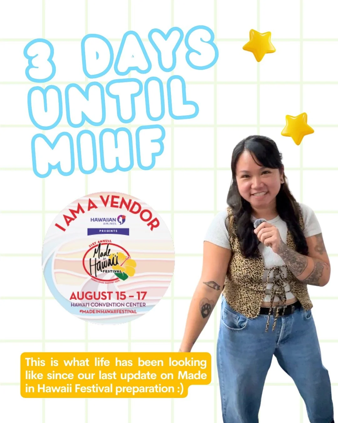 3 DAYS AWAY from @madeinhi ~ it&rsquo;s the home stretch y&rsquo;all &amp; we have been hard at work after work prepping all of the newest products, restocking, quality checking &amp; packaging everything!  I&rsquo;m so excited to debut so many new i