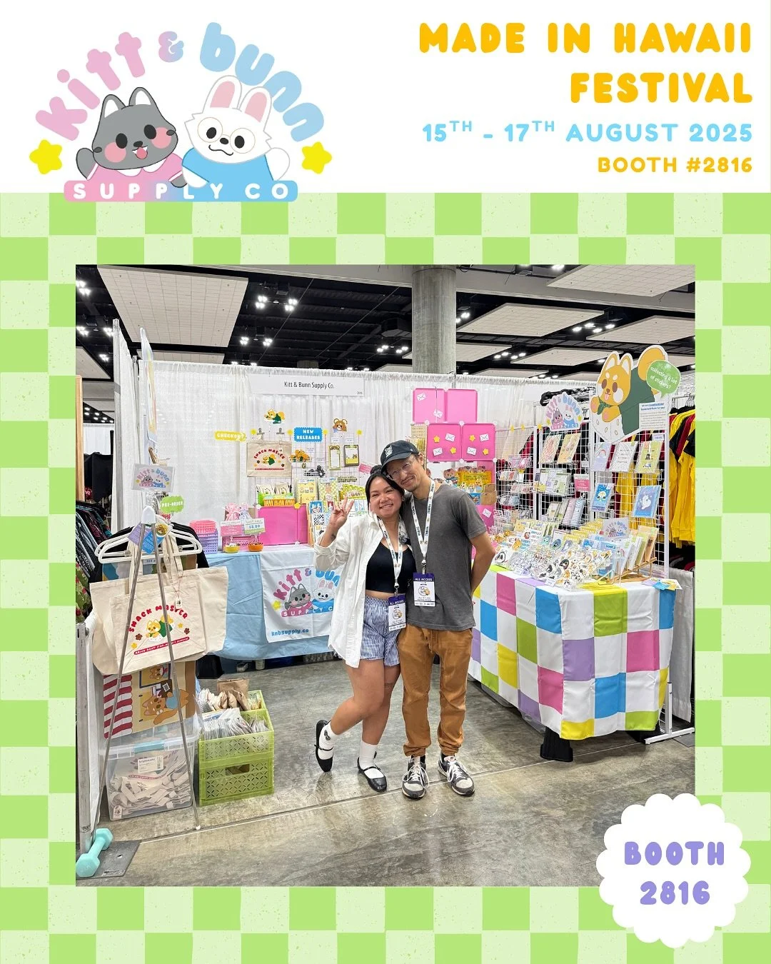📣 SEE YOU THIS WEEKEND ~ we have been working day in, day out, before work &amp; after work but it has been worth every ounce of effort 🥹 I can&rsquo;t wait to see everyone enjoy our little booth at @madeinhi ~

For most of you who didn&rsquo;t kno