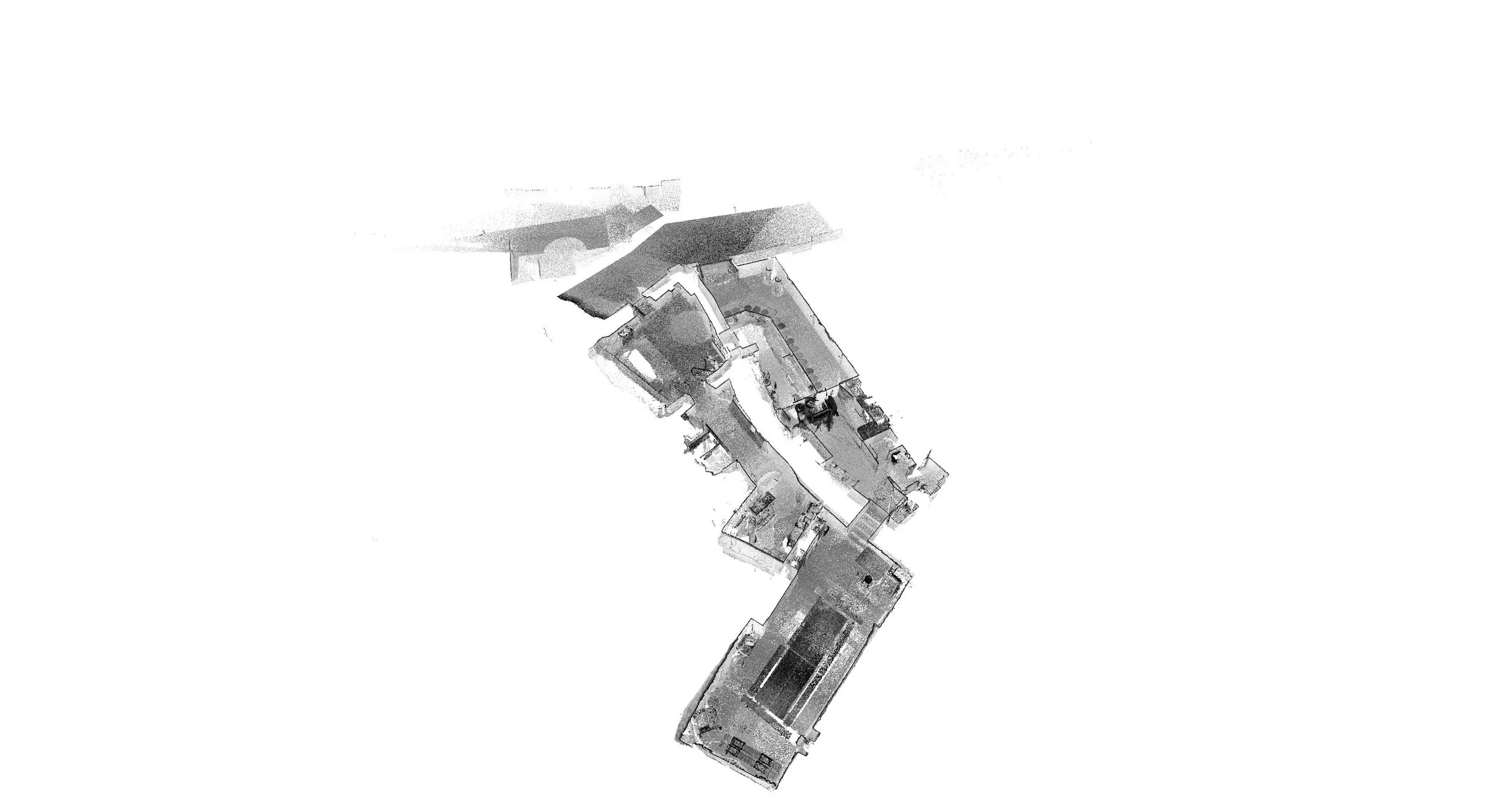  Punktwolke - Untergeschoss 