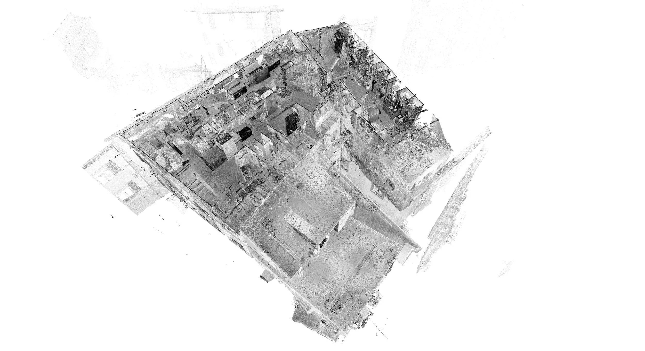  Punktwolke - 1. Dachgeschoss 