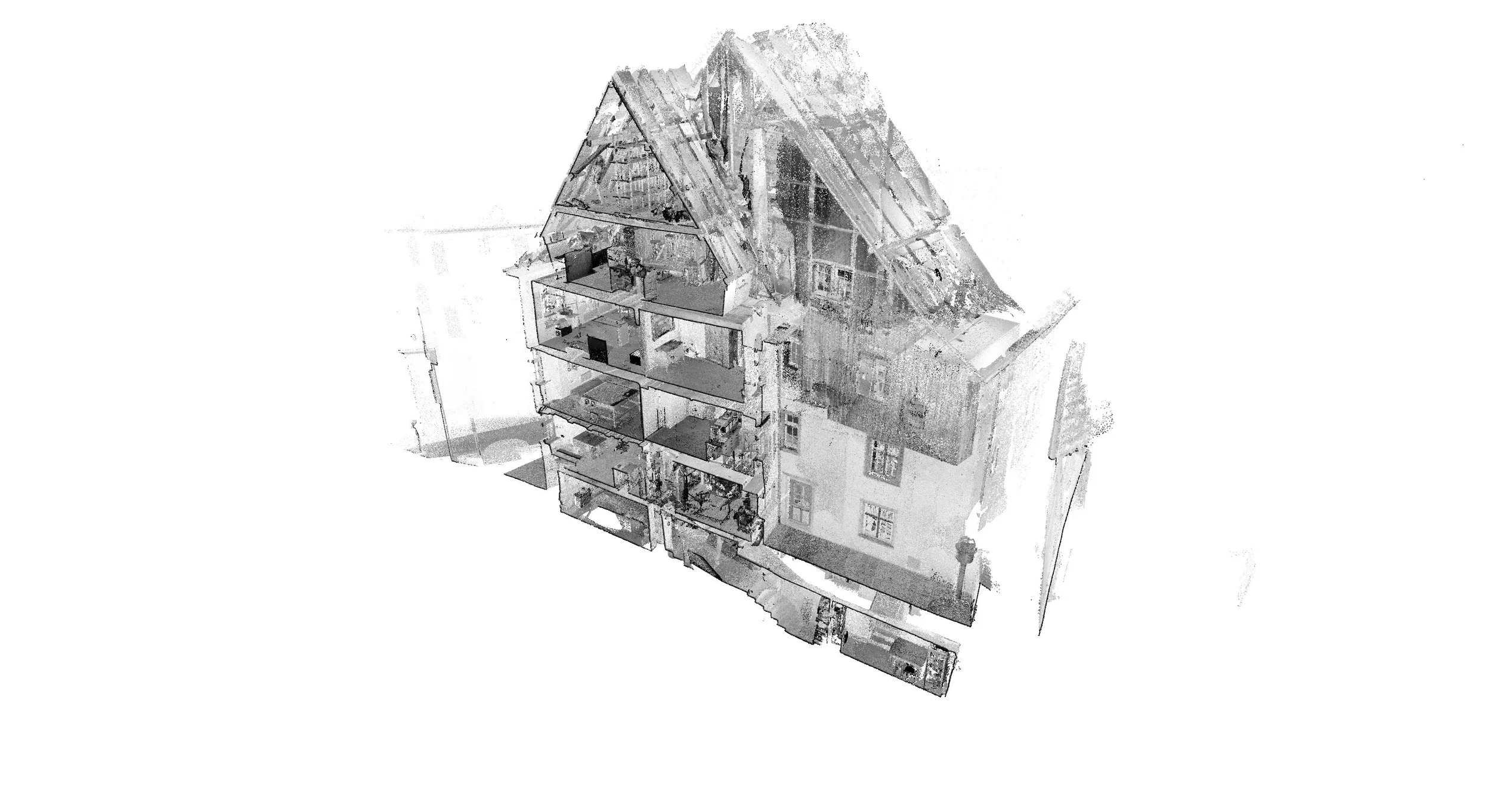  Punktwolke - Schnitt 