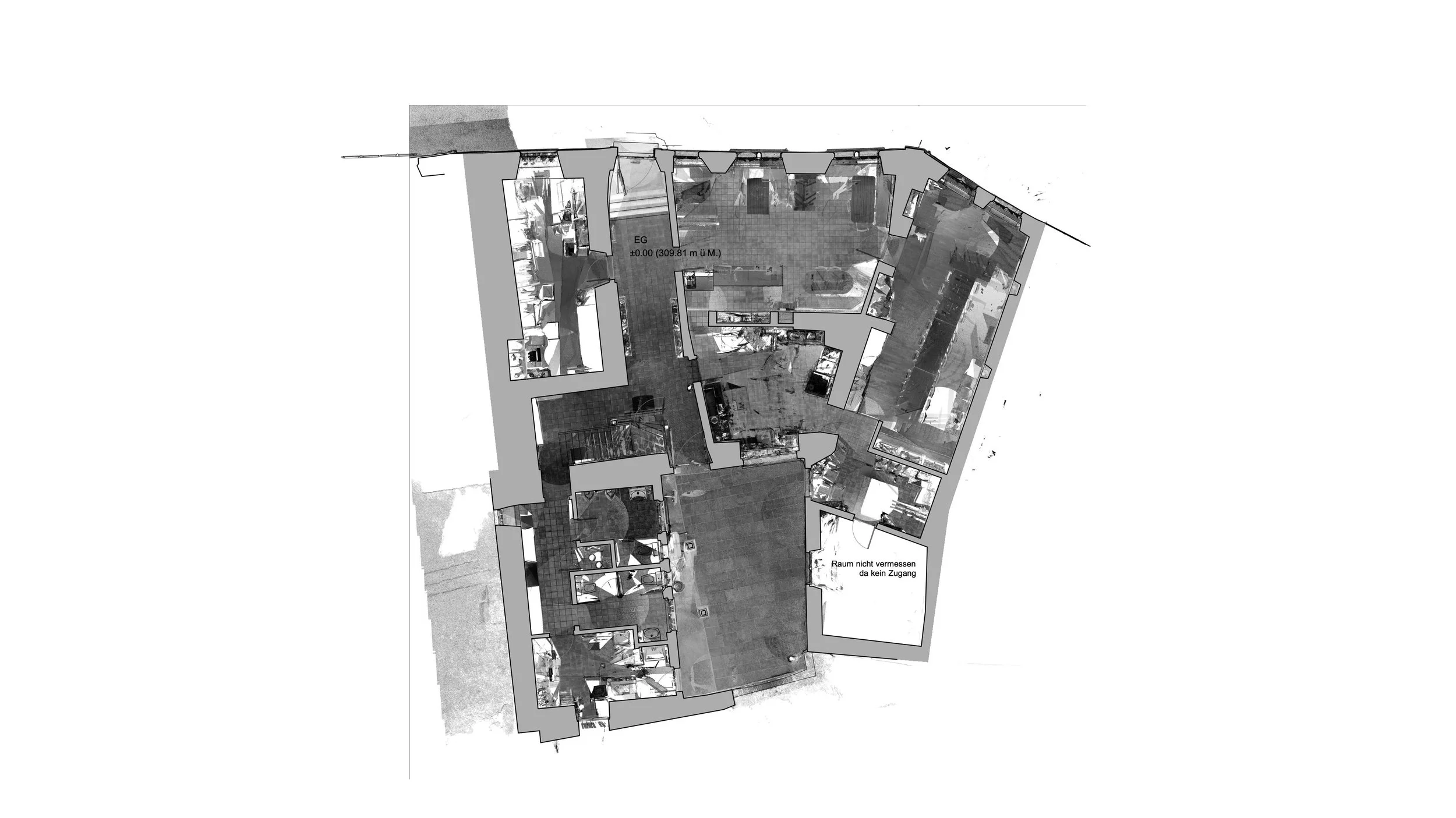  Erdgeschoss - Punktwolke 