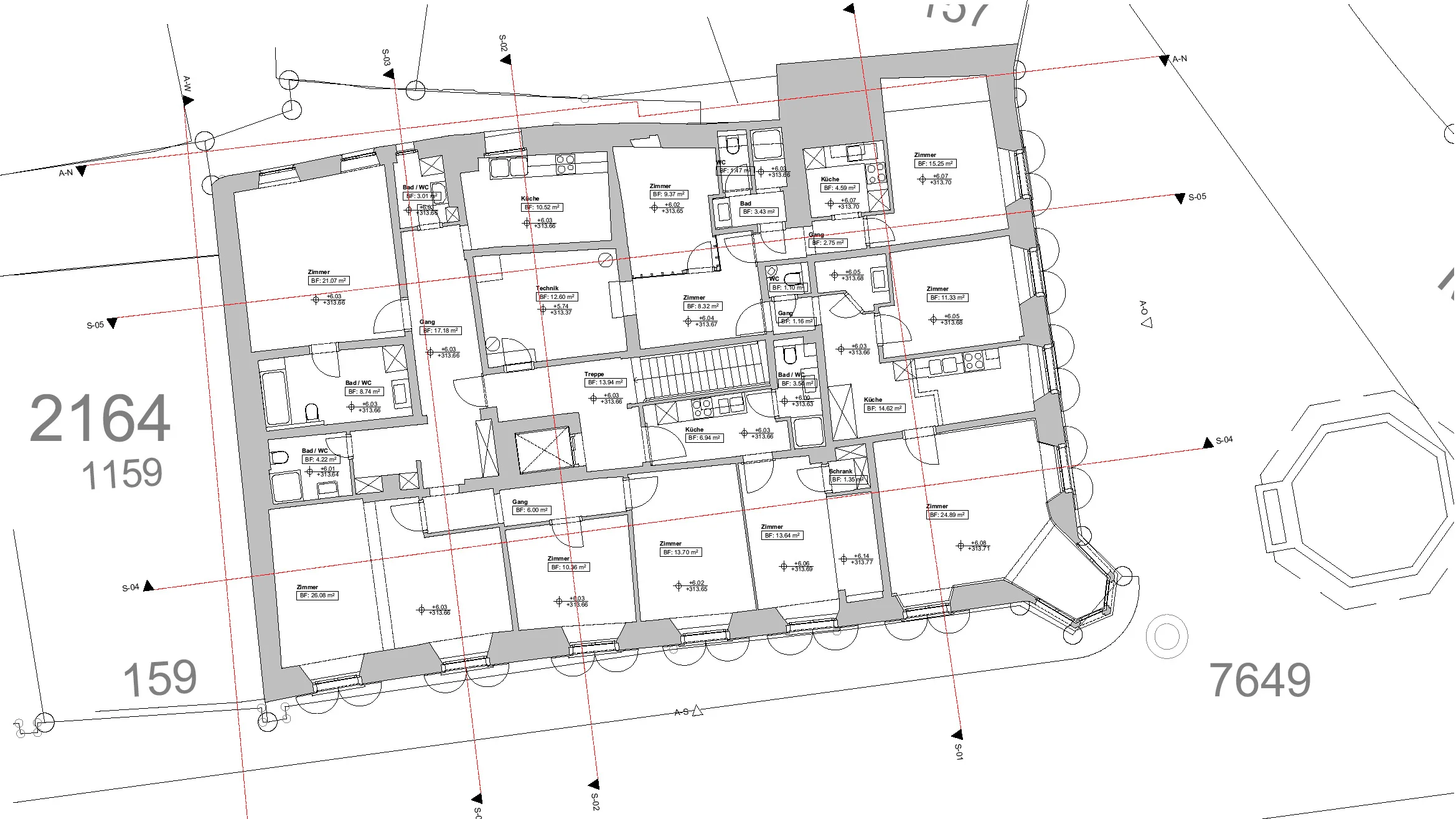  Grundriss 2. Obergeschoss 
