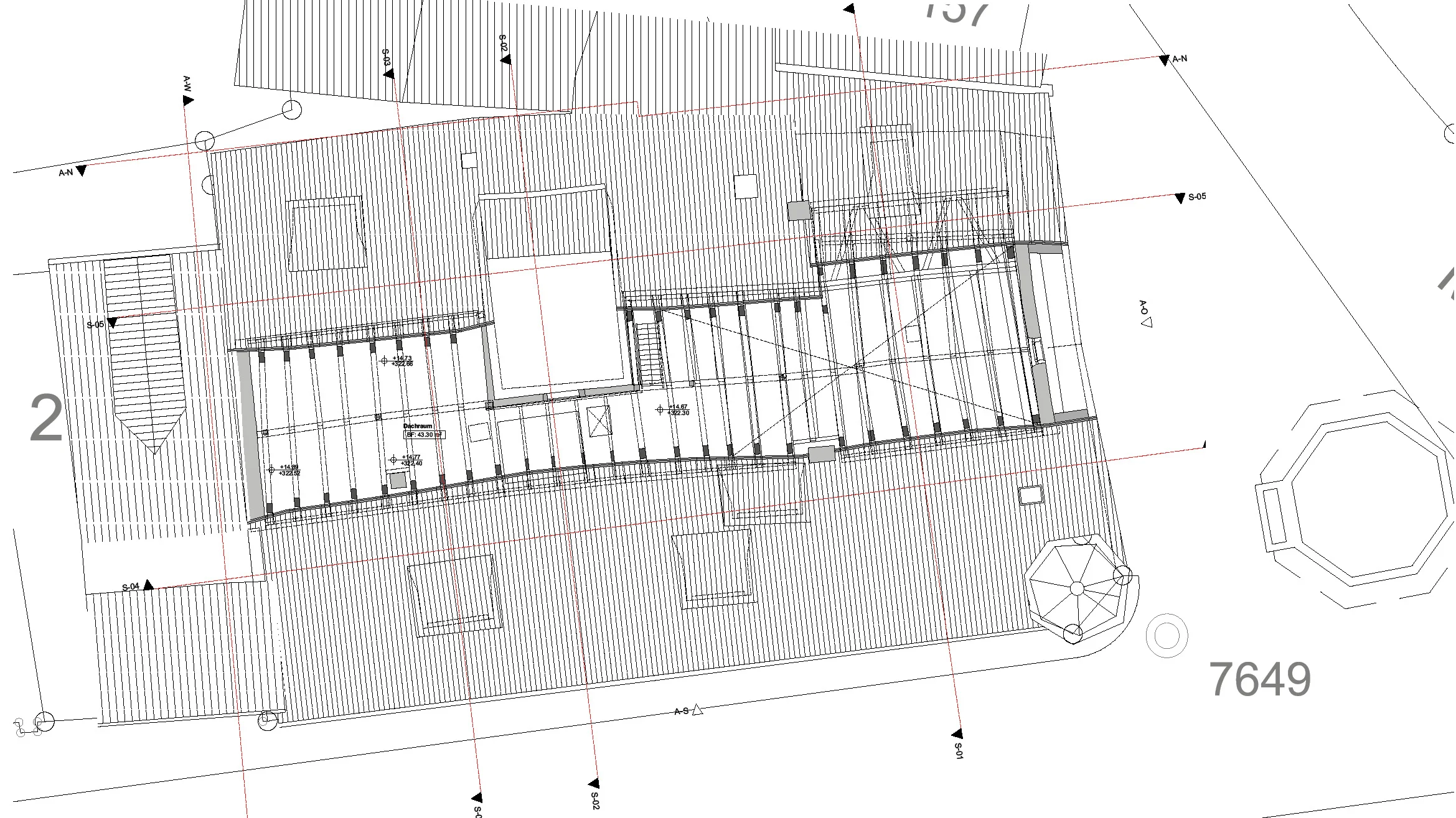  Grundriss 3. Dachgeschoss 