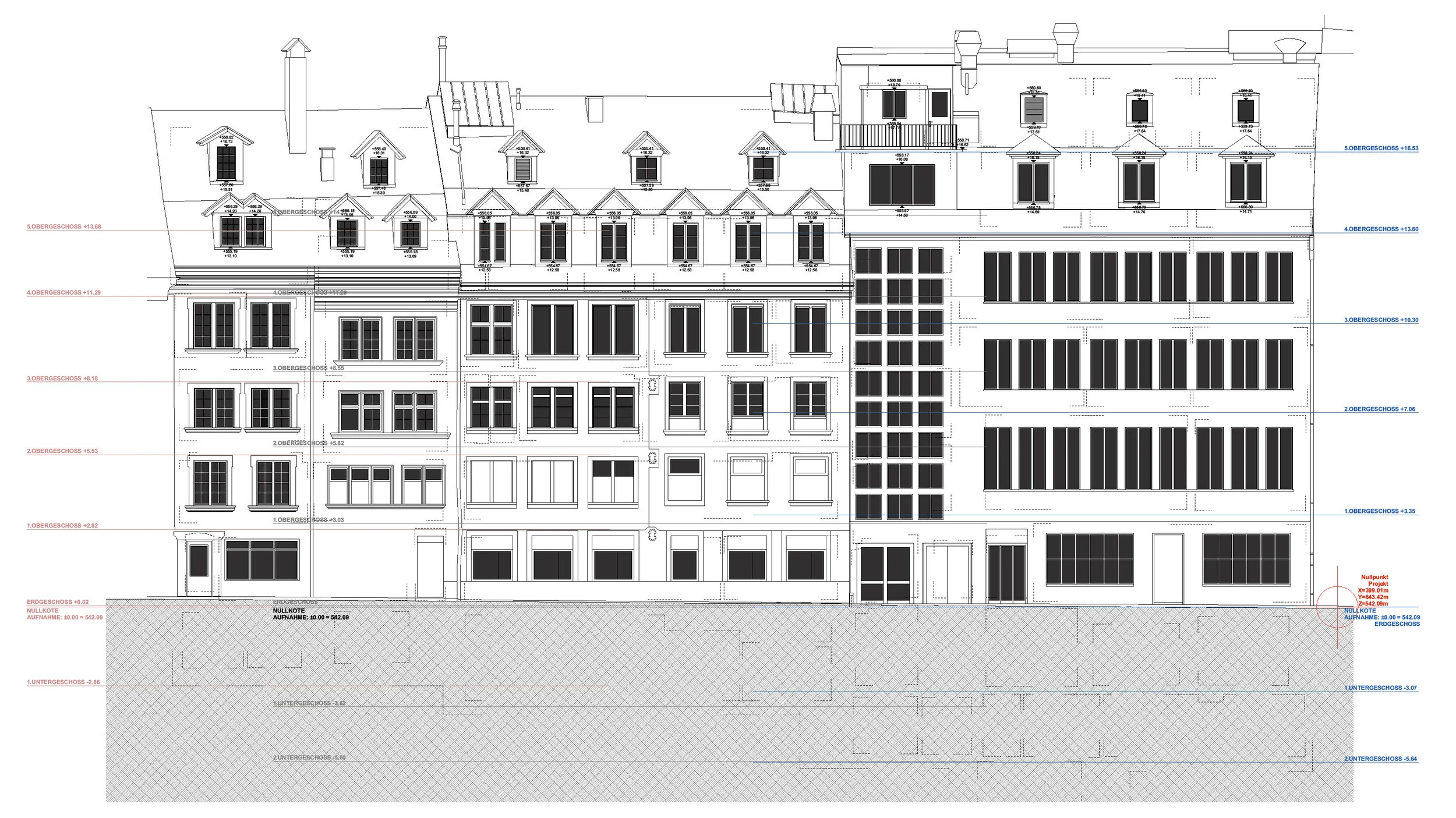  Fassaden Käffiggässchen 