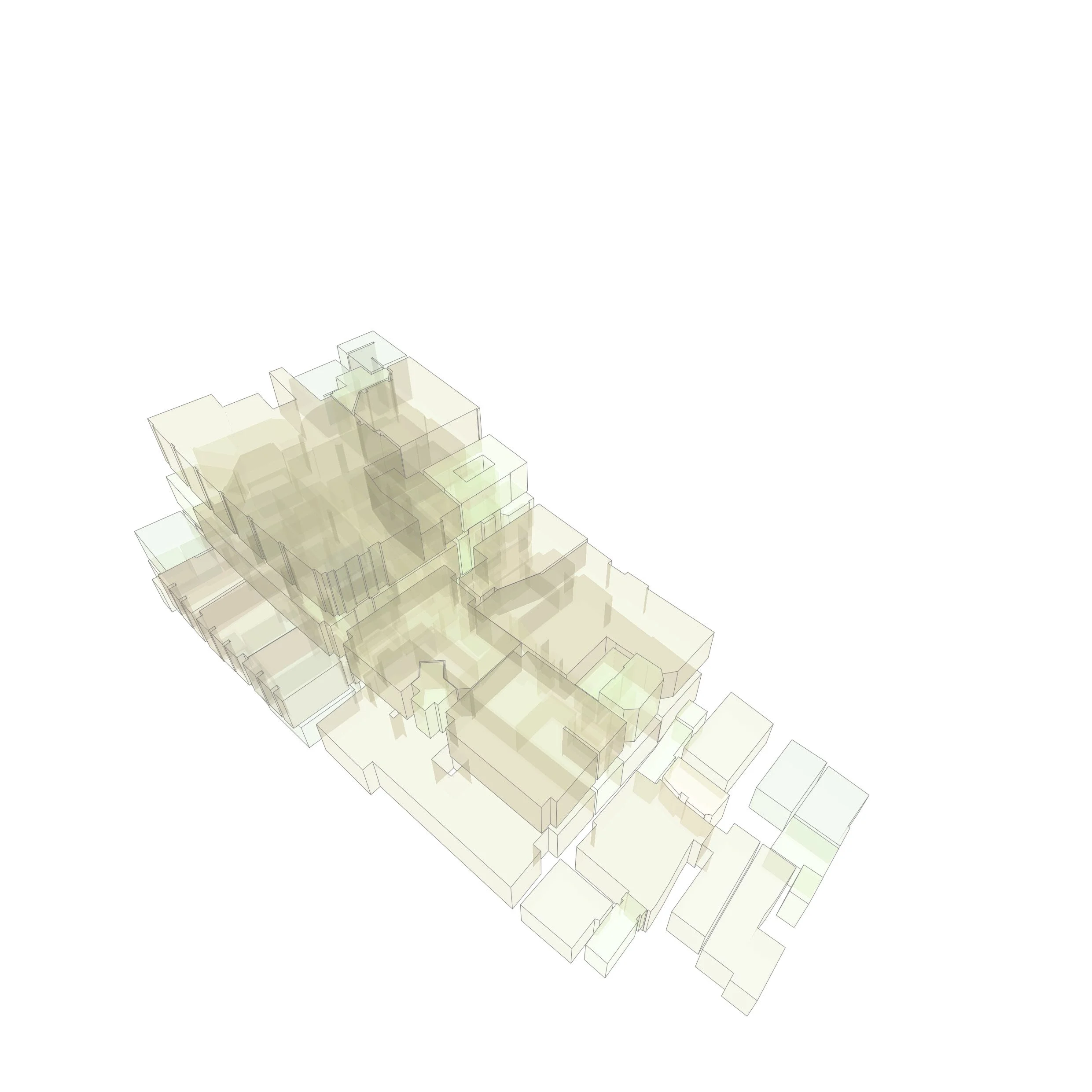  Raummodell Erdgeschoss 