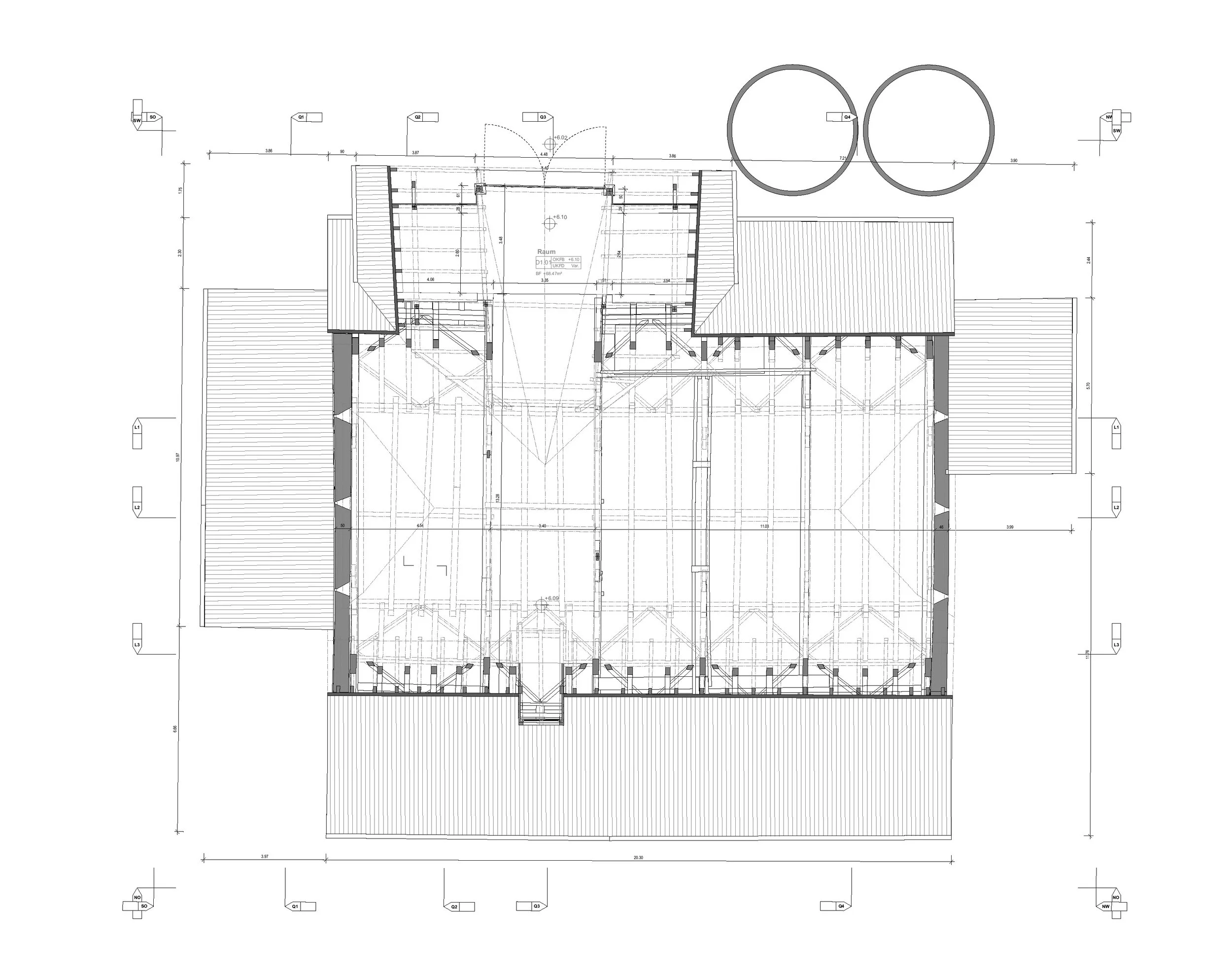  Grundriss 1. Dachgeschoss 