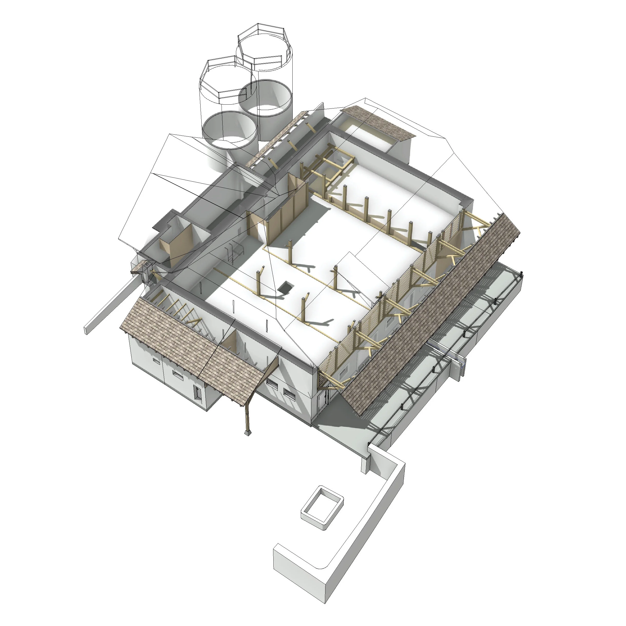  Luftansicht Obergeschoss 