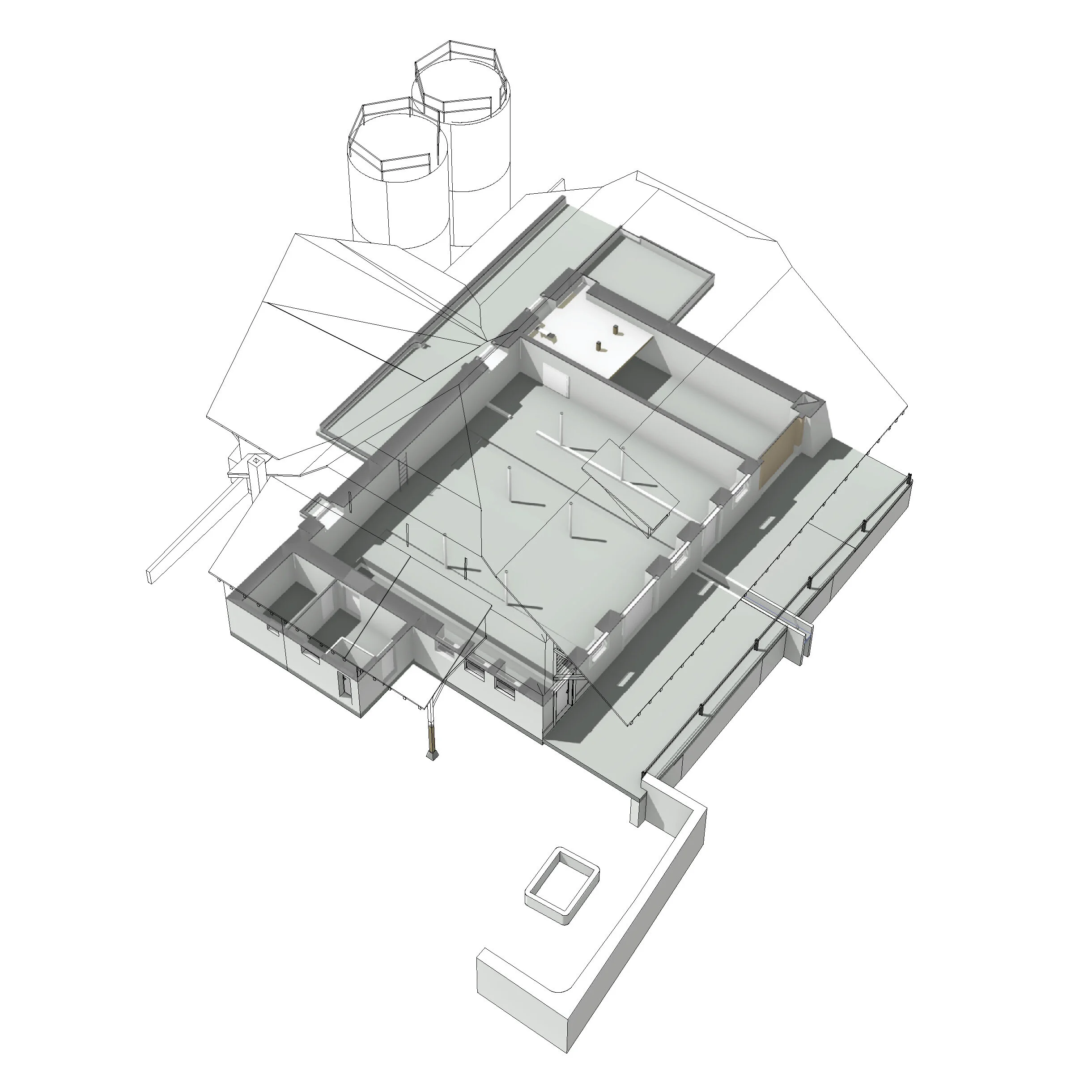  Luftansicht Erdgeschoss 