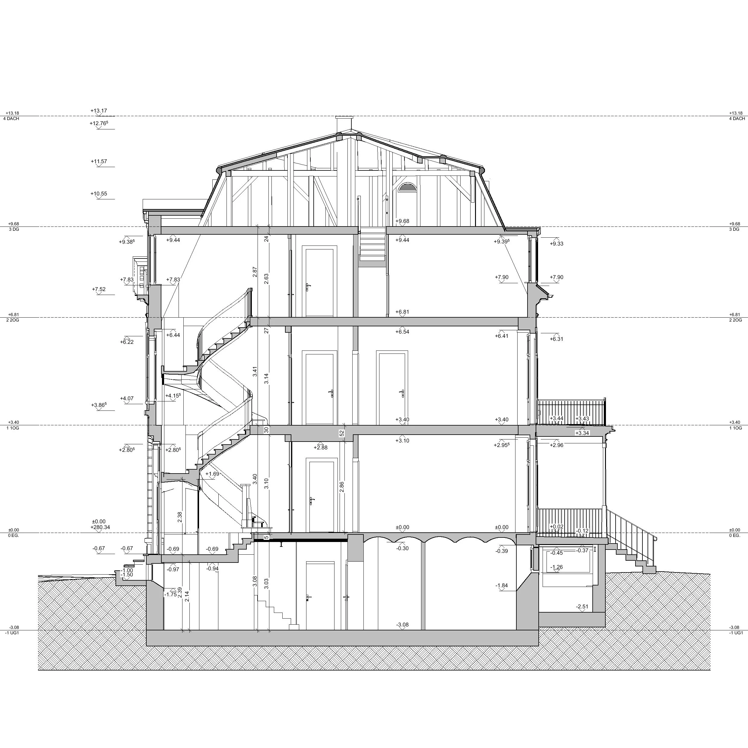  Schnitt 2 - generiert ab Modell 