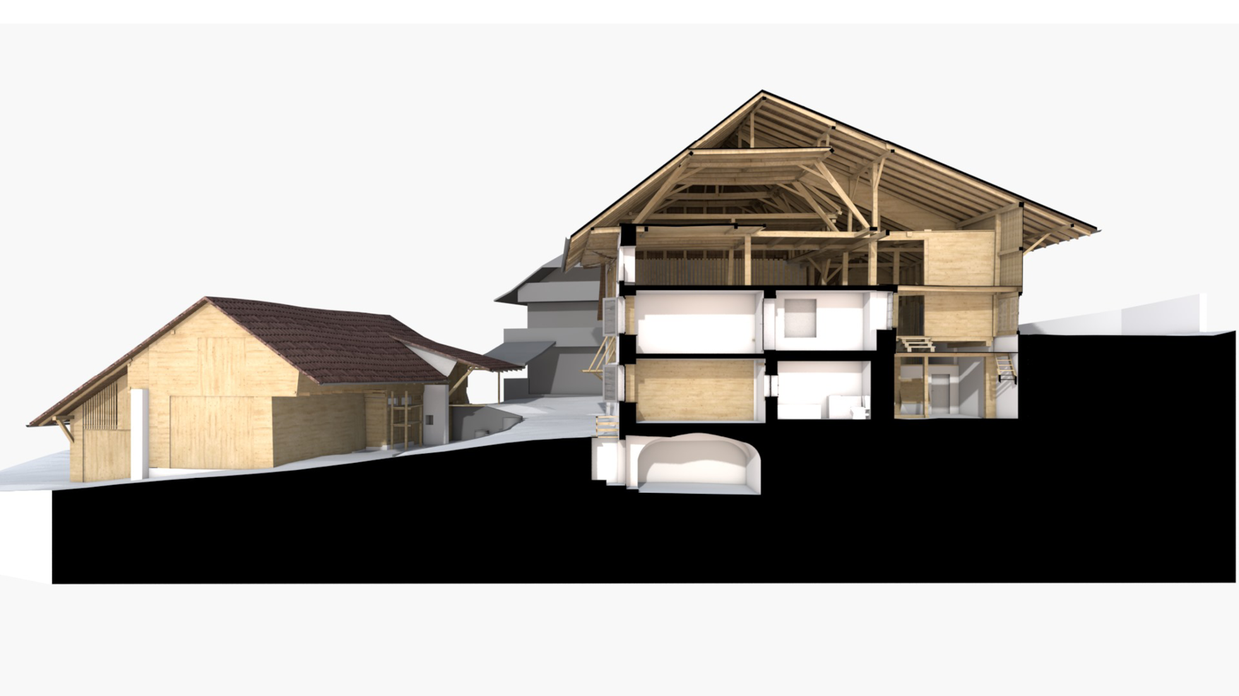  Querschnitt Wohnhaus 