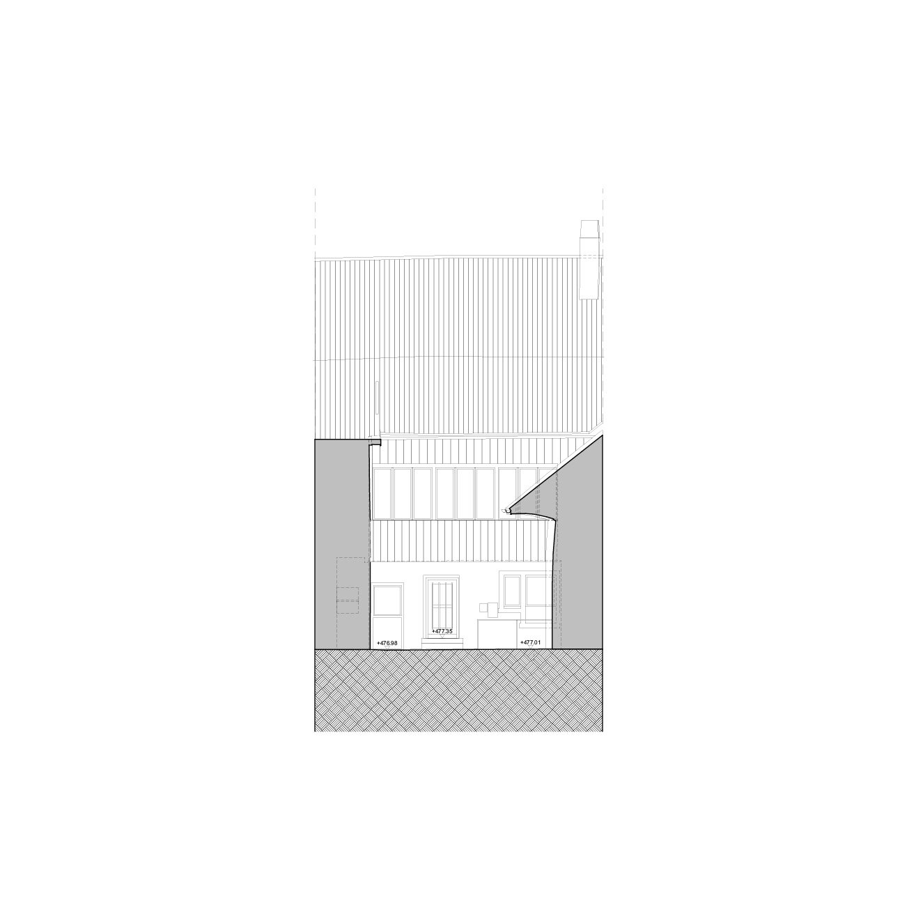  Hoffassade Nord-West 