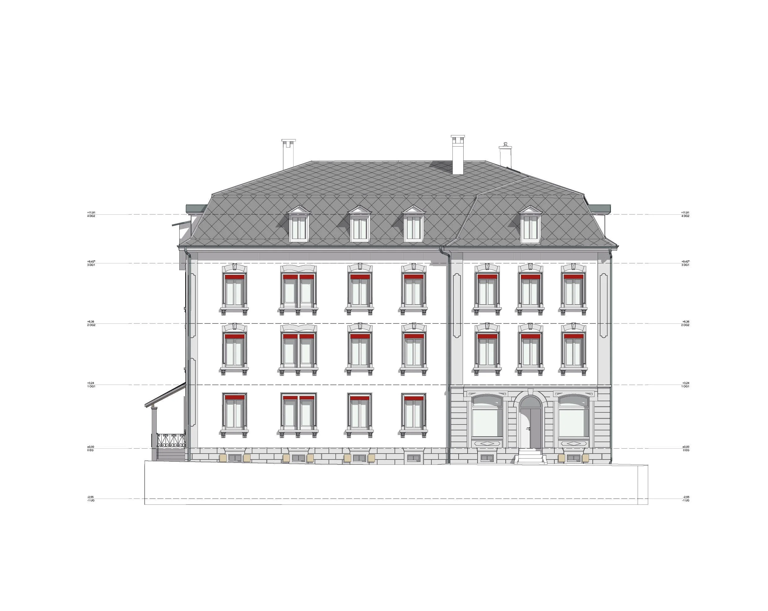  Fassade Süd 