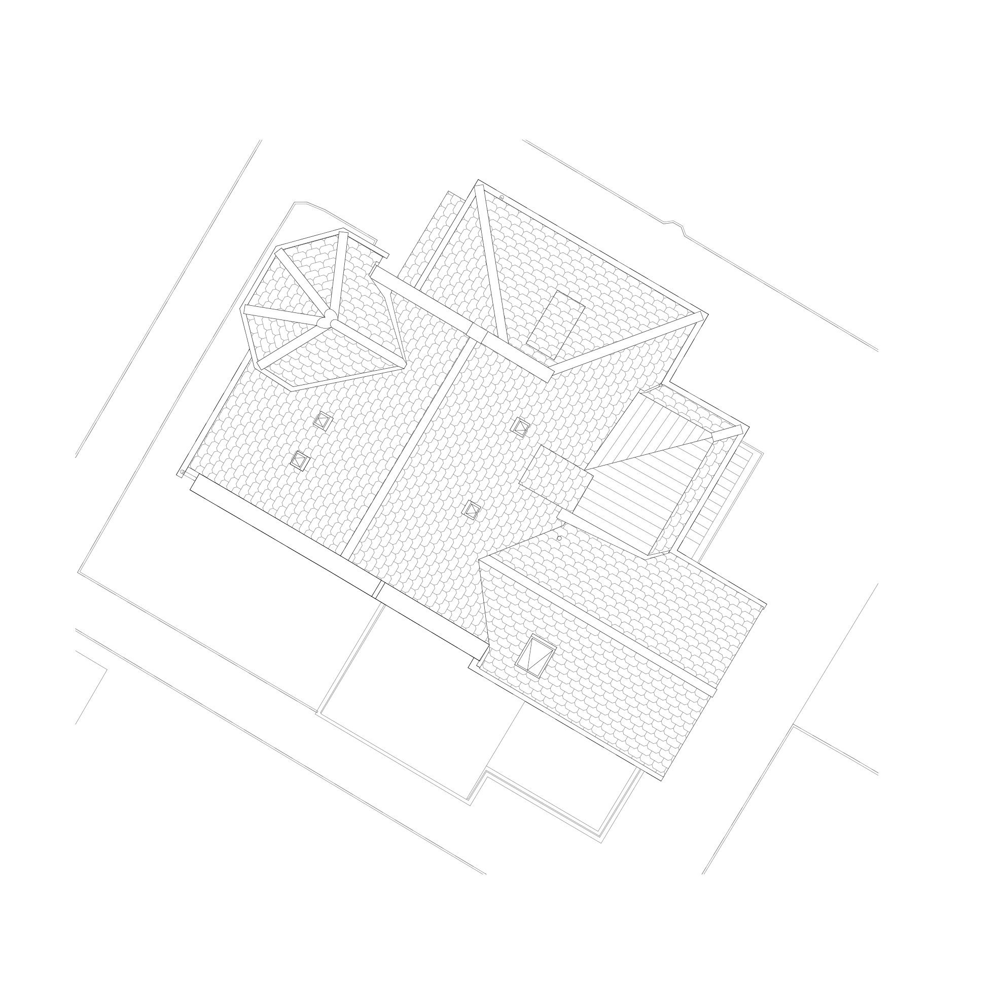  Dachaufsicht 