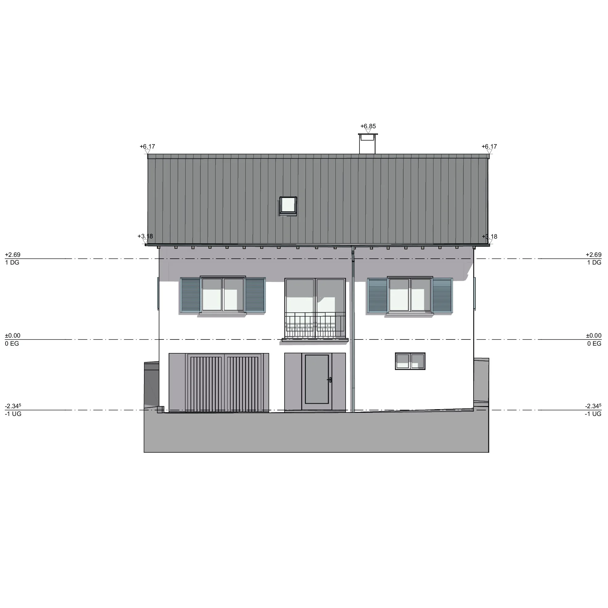 Fassade Nordost 