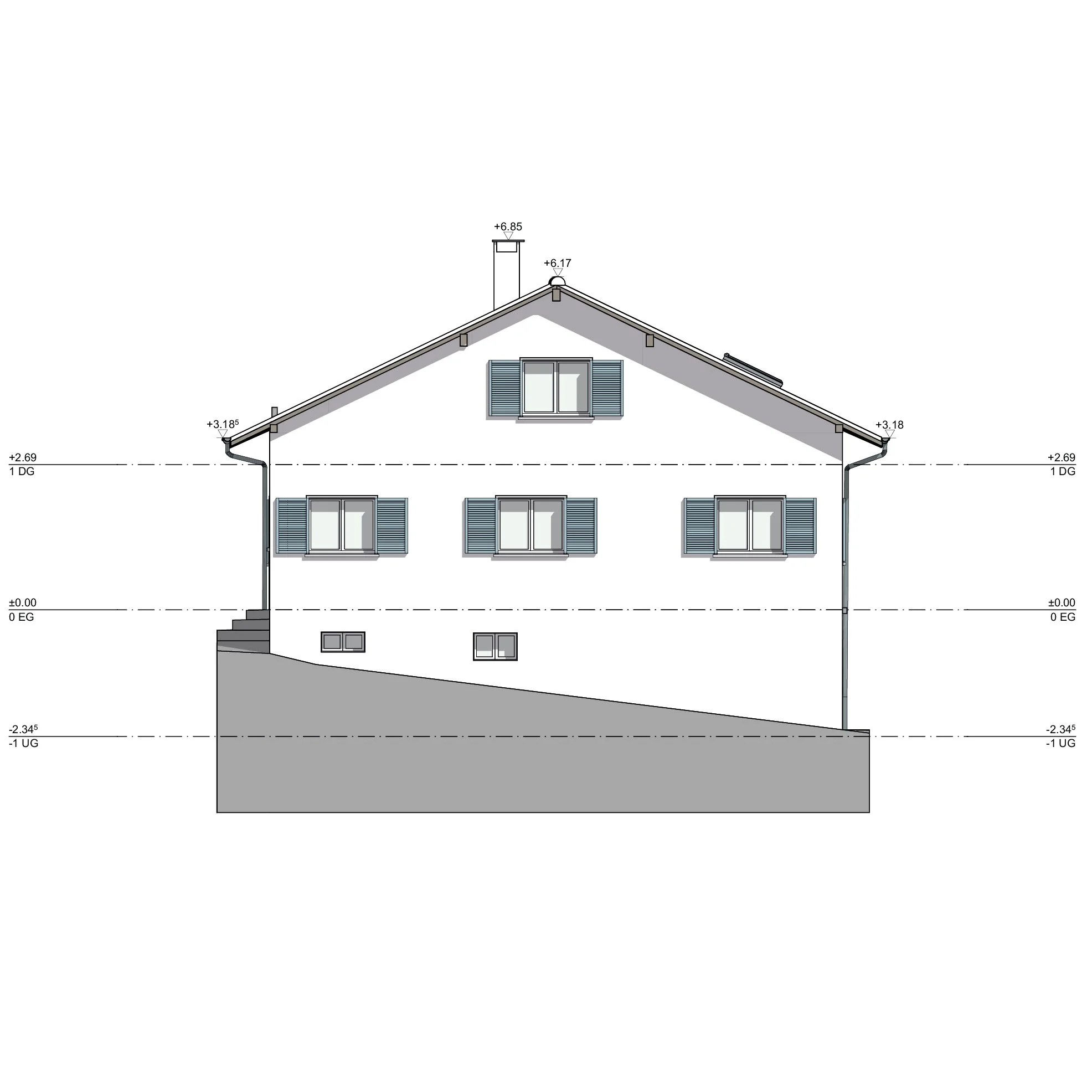  Fassade Südost 