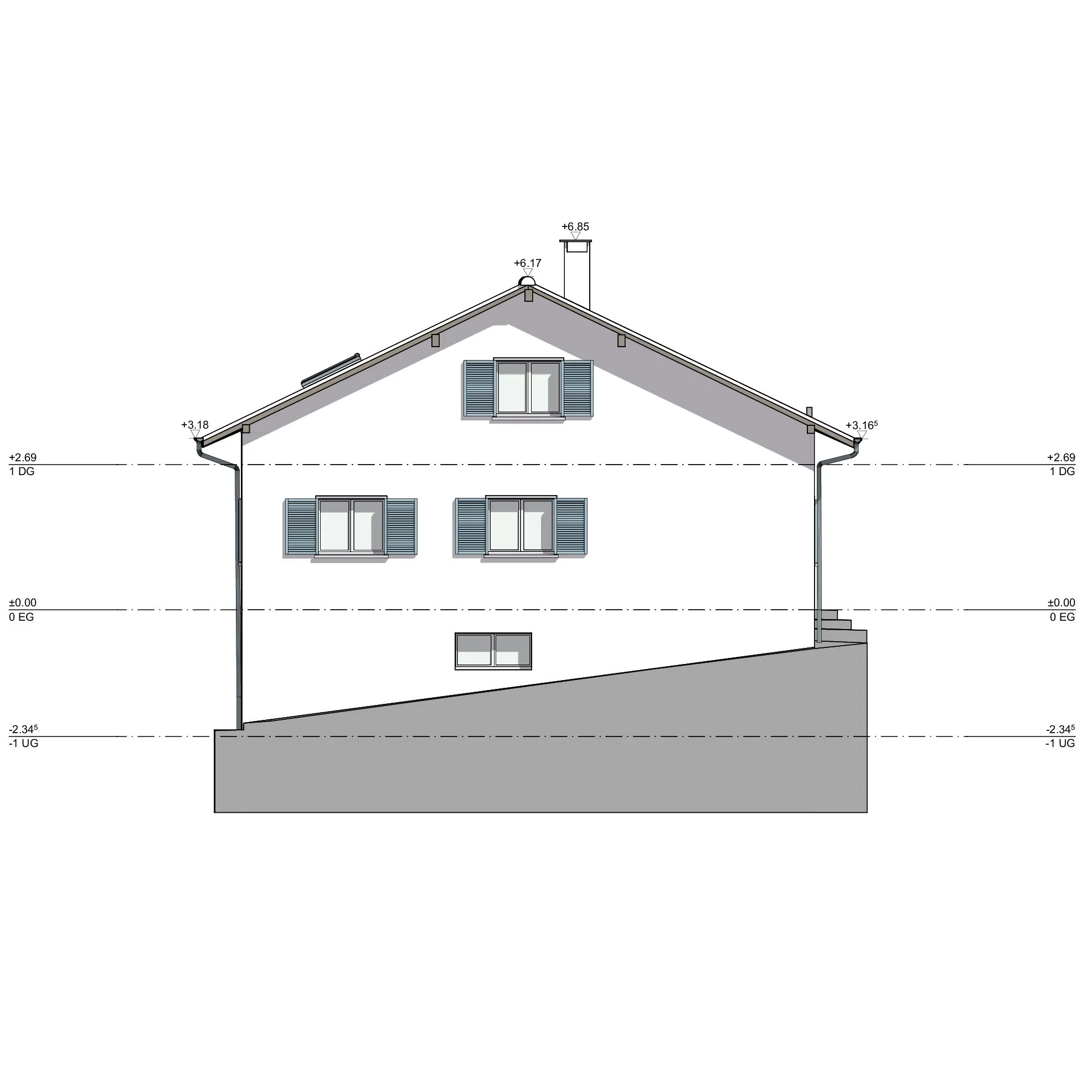  Fassade Nordwest 