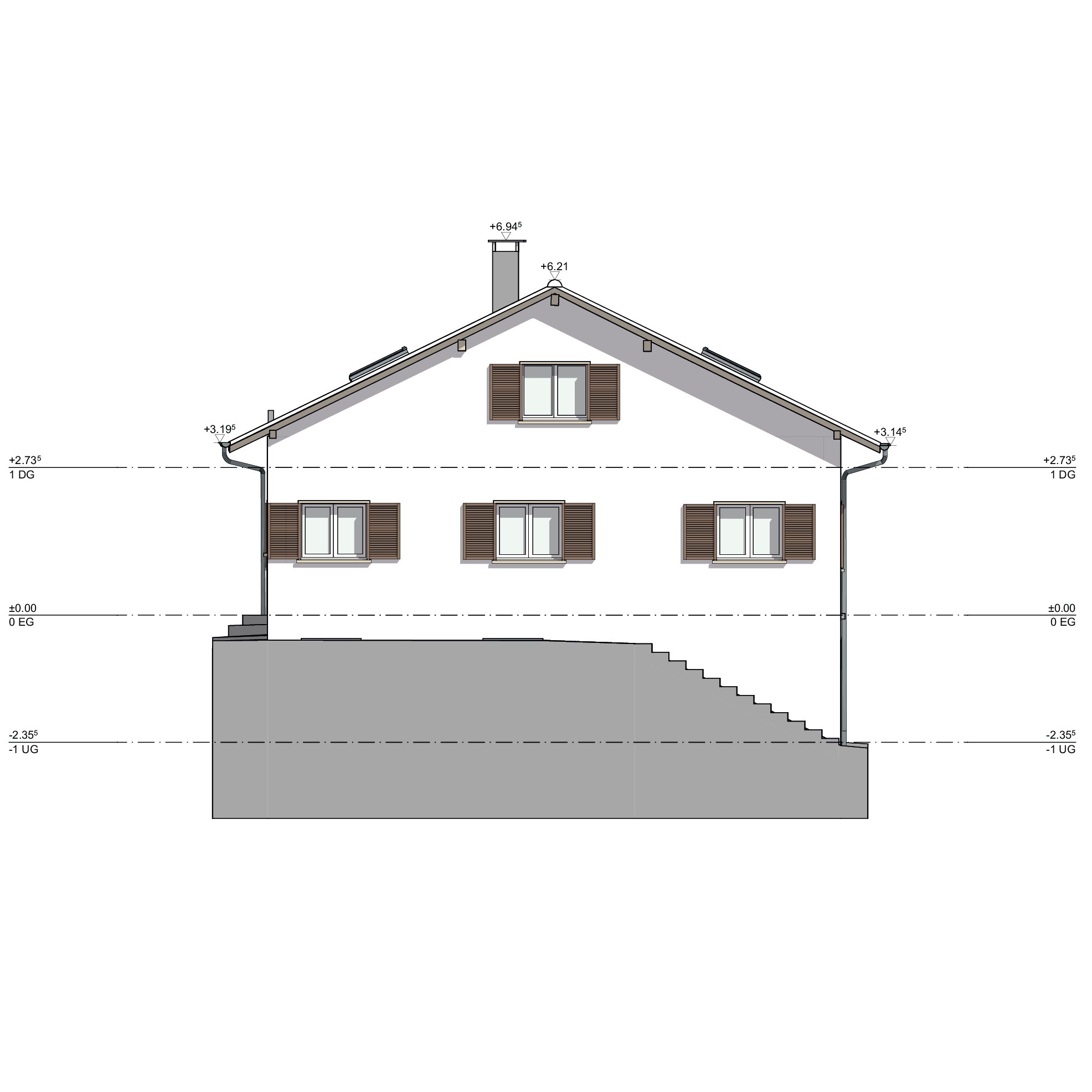  Fassade Südost 