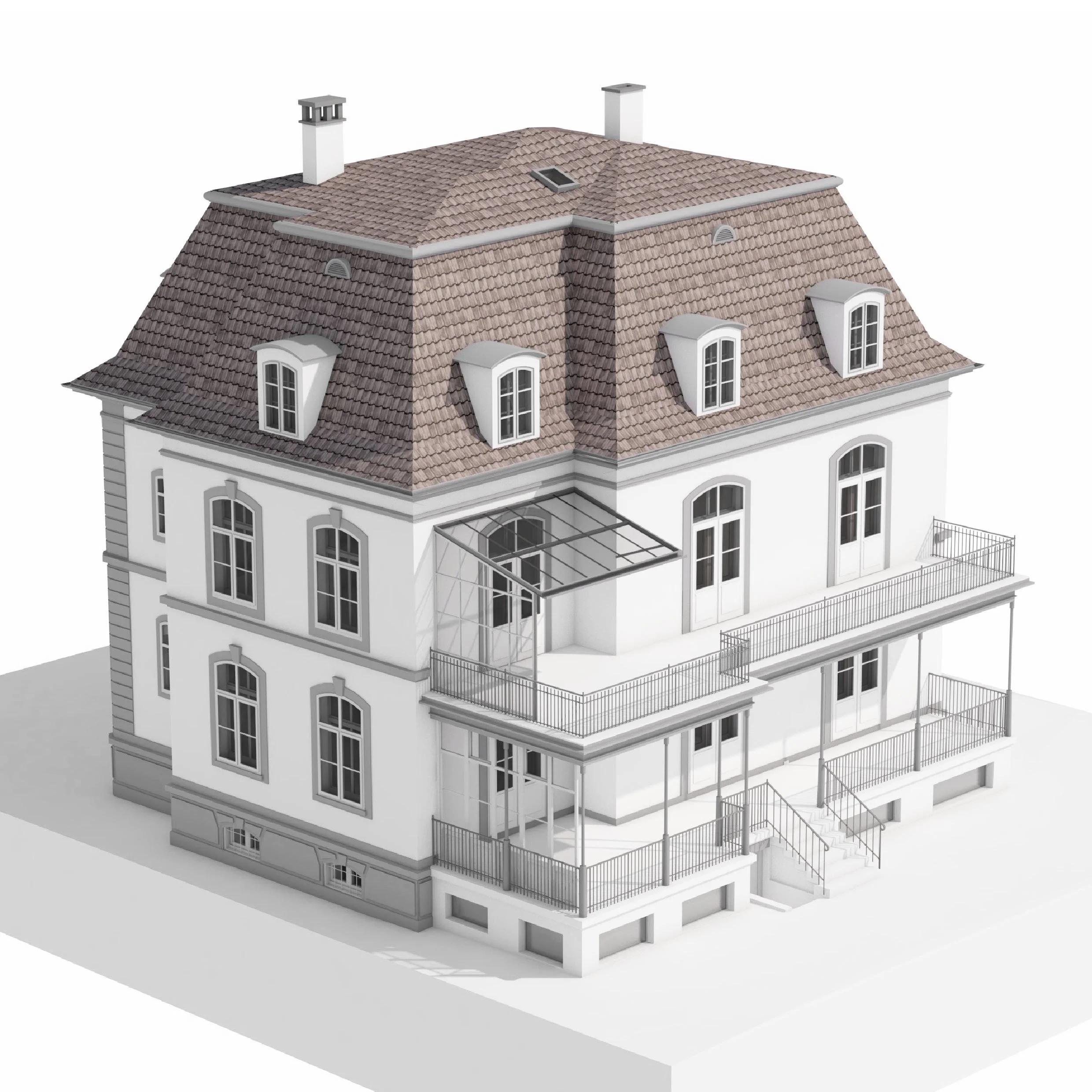  Luftansicht von Süden 