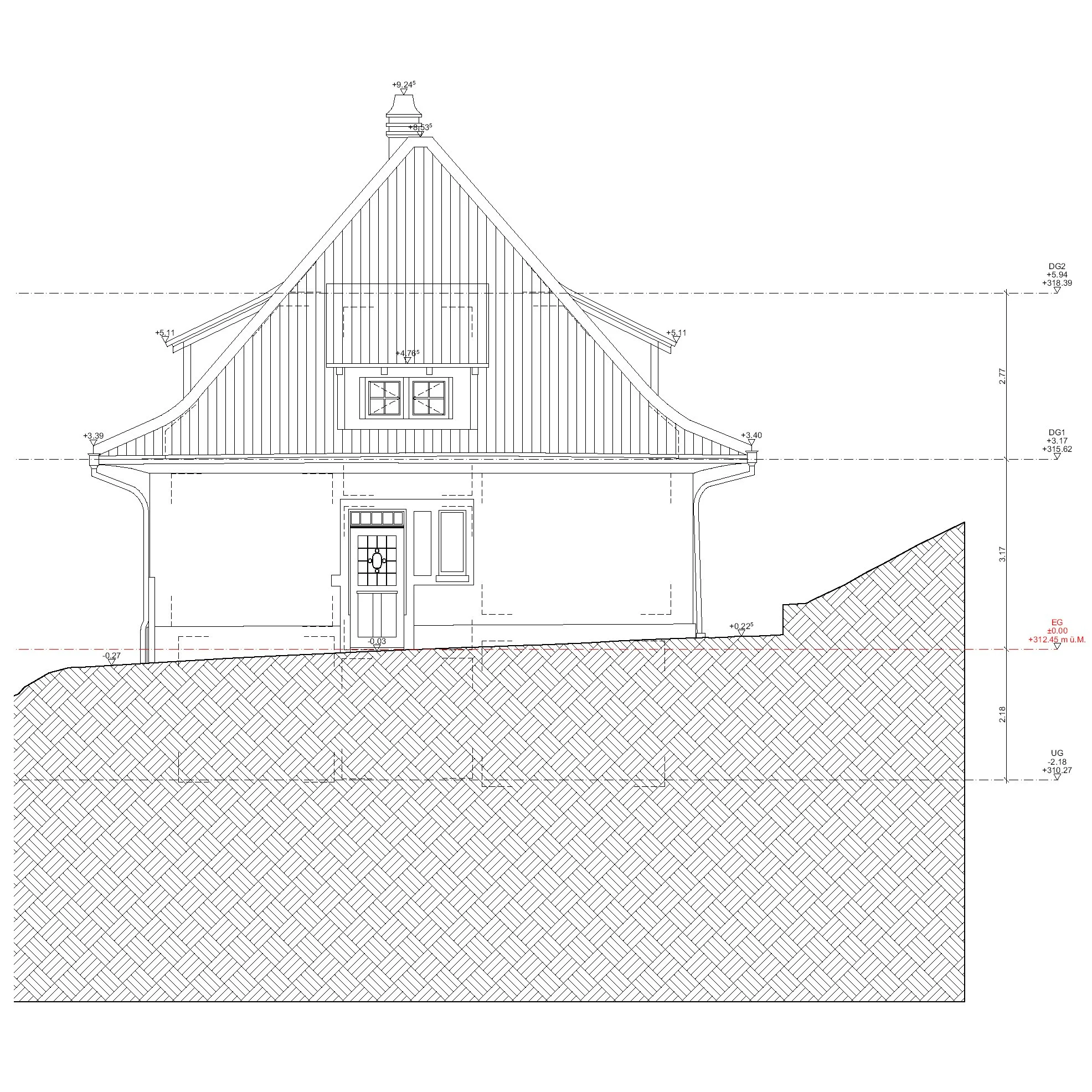  Fassade Nordwest 