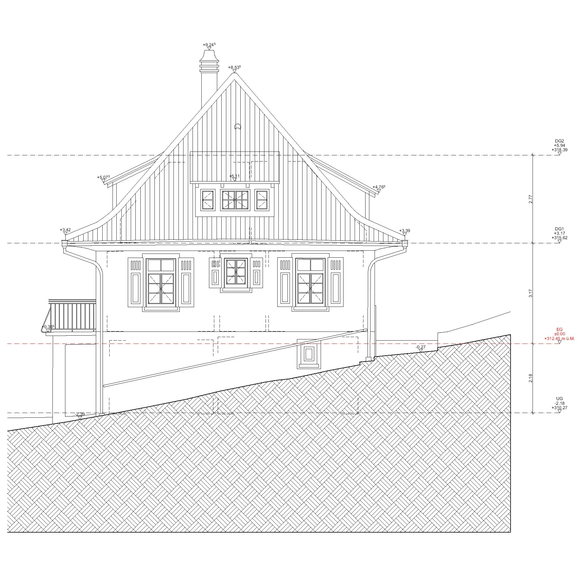 Fassade Nordost  