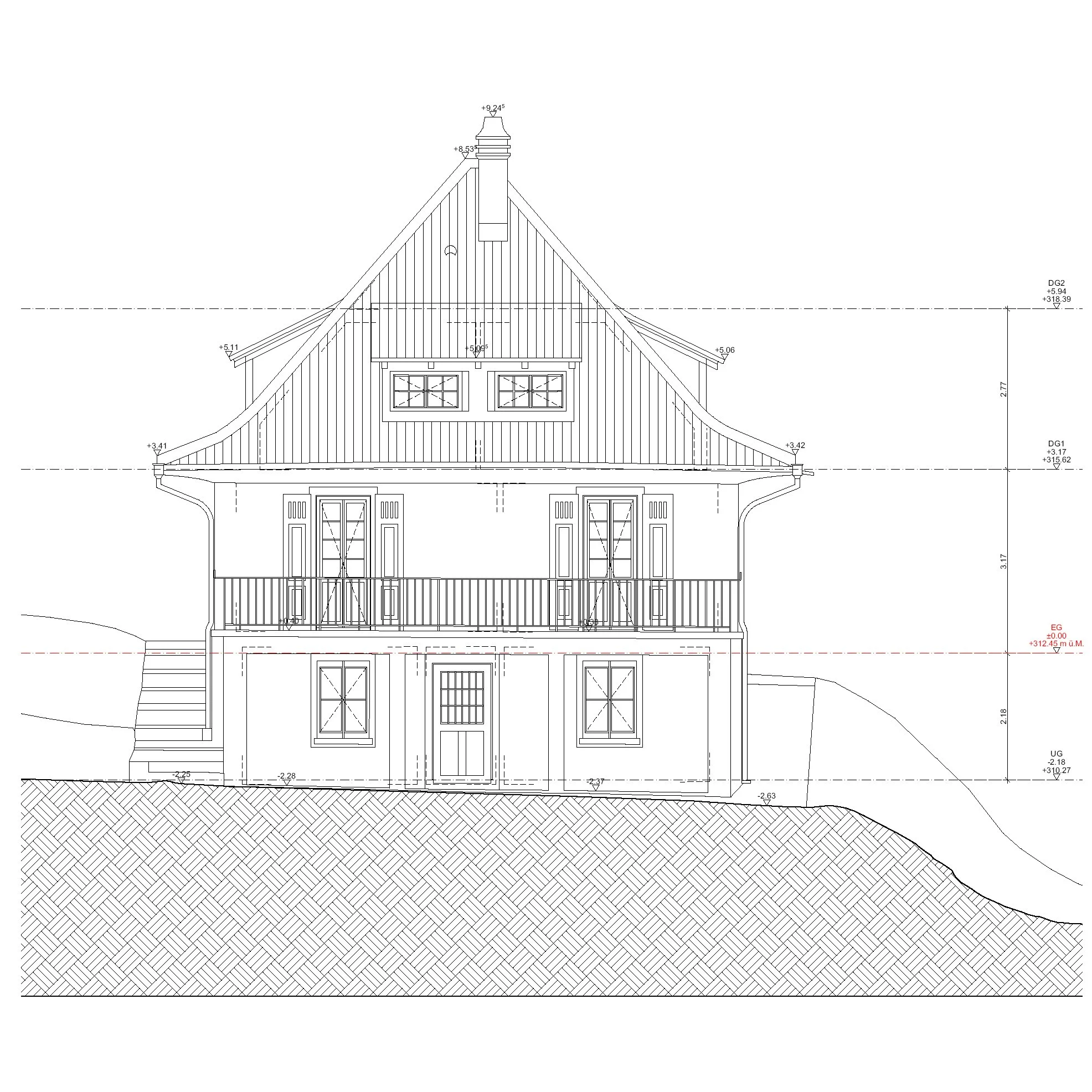  Fassade Südost 
